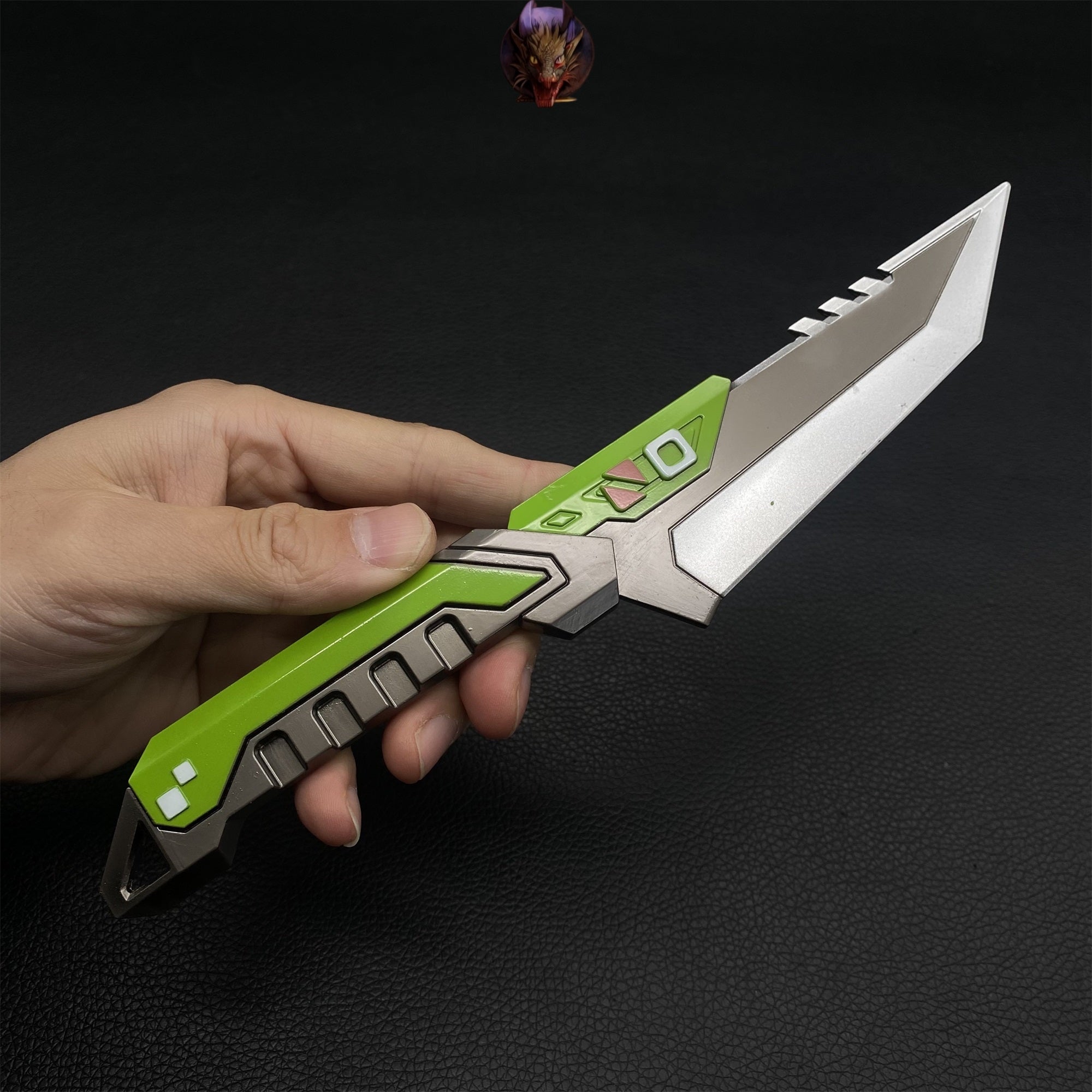 Val Overlay Dagger Blunt Metal Replica
