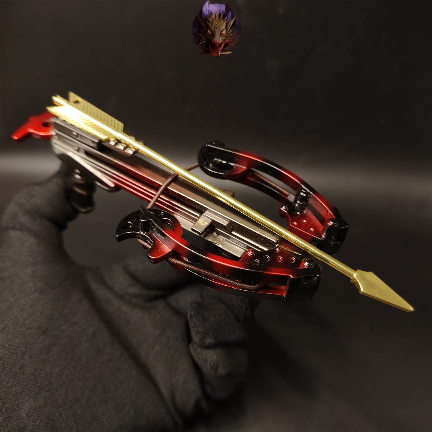 Delta Force Saeed Ziaten Fiery Owl's Crossbow Metal Replica