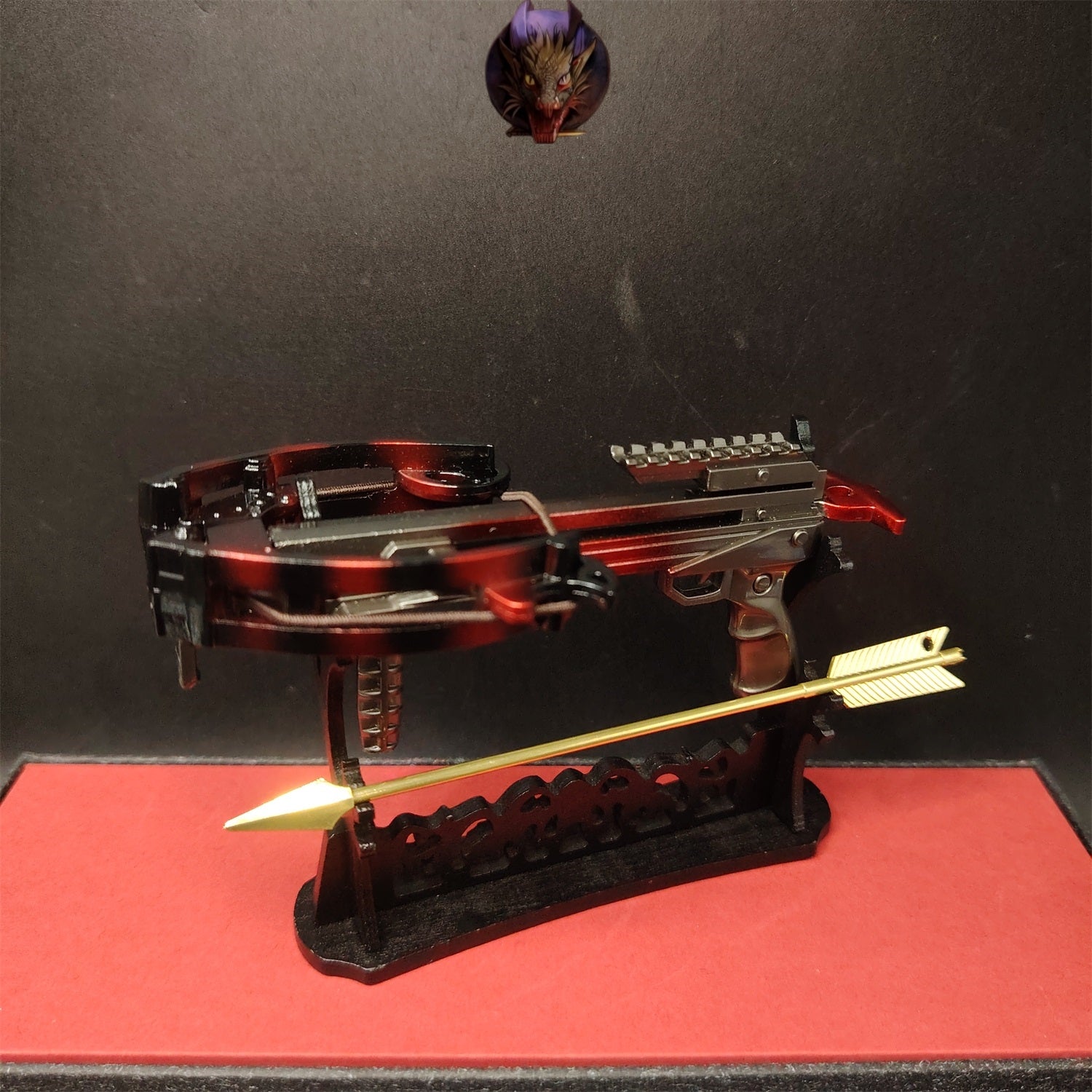 Delta Force Saeed Ziaten Fiery Owl's Crossbow Metal Replica