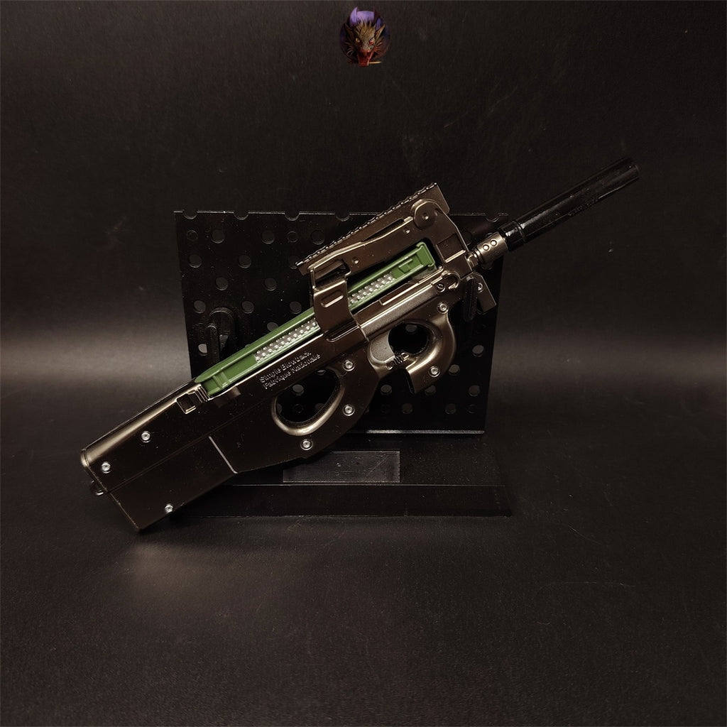 Mini P90 Submachine Alloy Small Gun Model