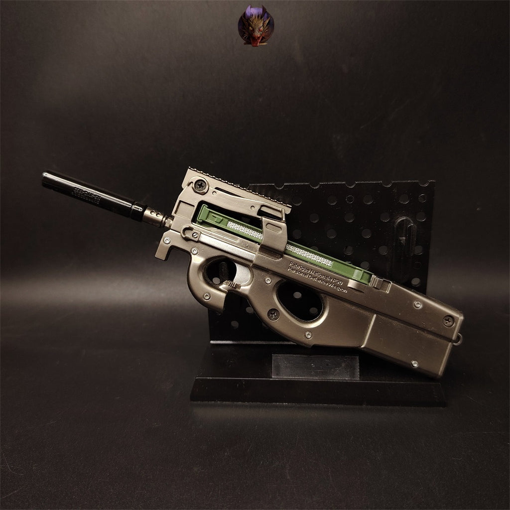 Mini P90 Submachine Alloy Small Gun Model