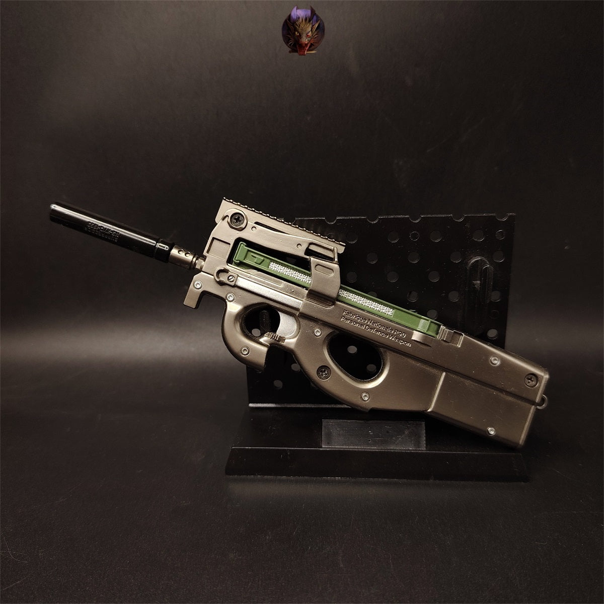 Mini P90 Submachine Alloy Small Gun Model