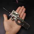 Mini P90 Submachine Alloy Small Gun Model