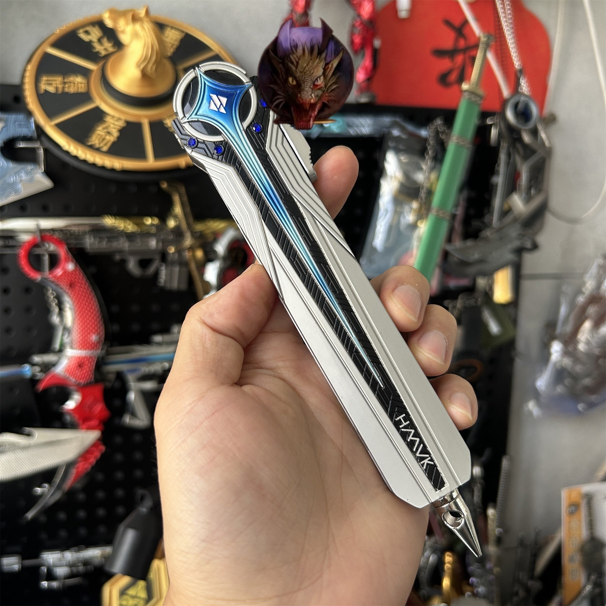 Delta Force Game Polaris Dagger Desmoulins’s Edge Metal Replica