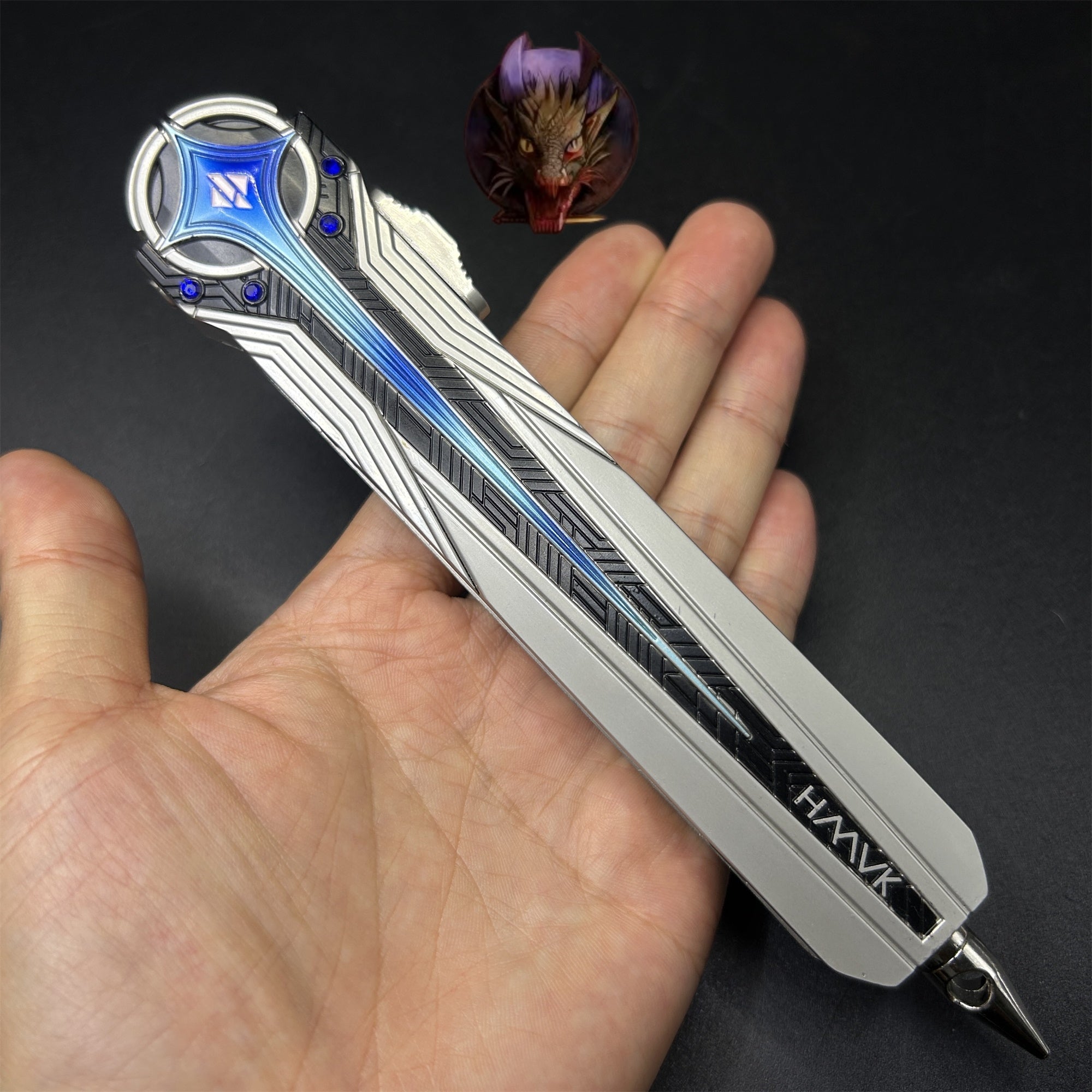 Delta Force Game Polaris Dagger Desmoulins’s Edge Metal Replica
