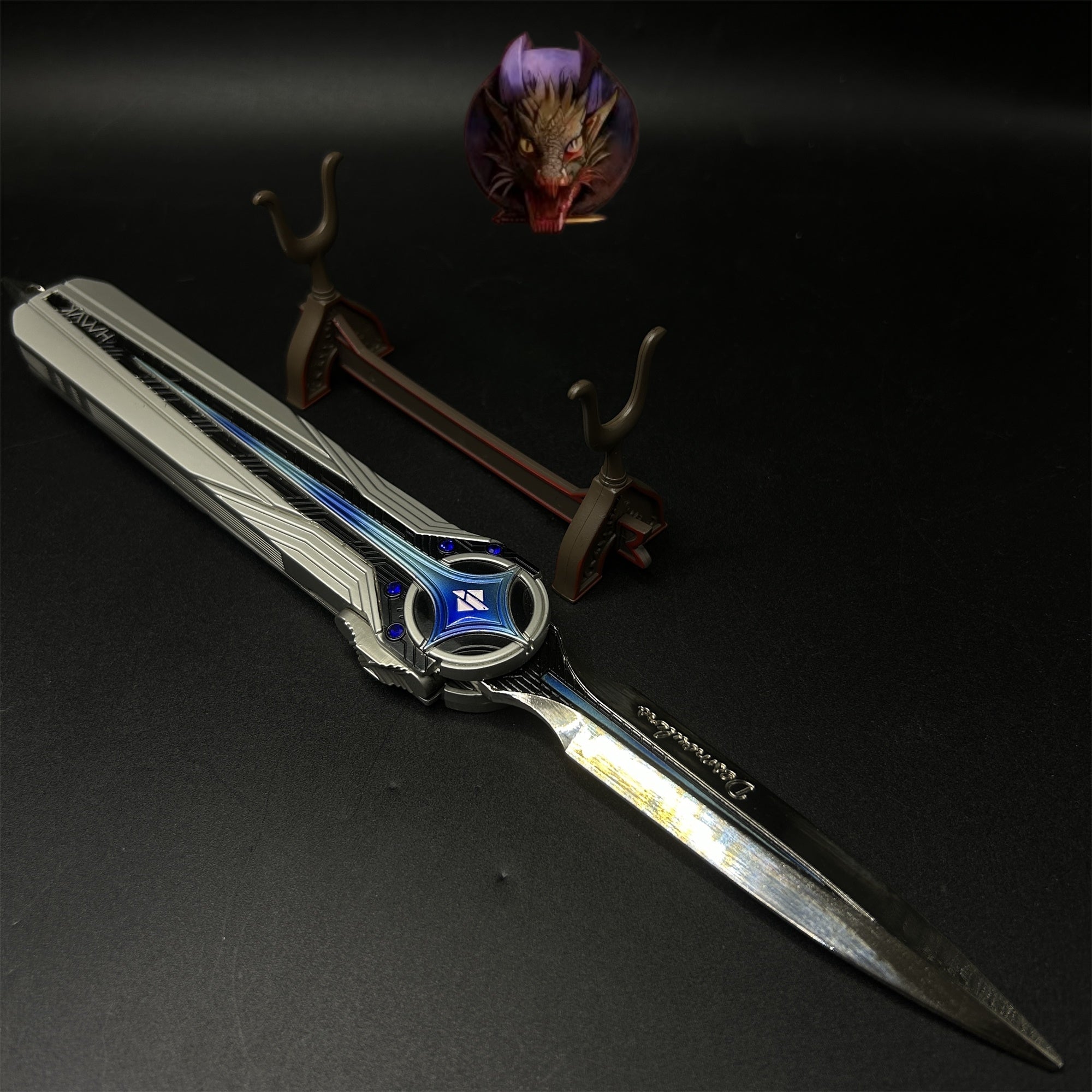 Delta Force Game Polaris Dagger Desmoulins’s Edge Metal Replica