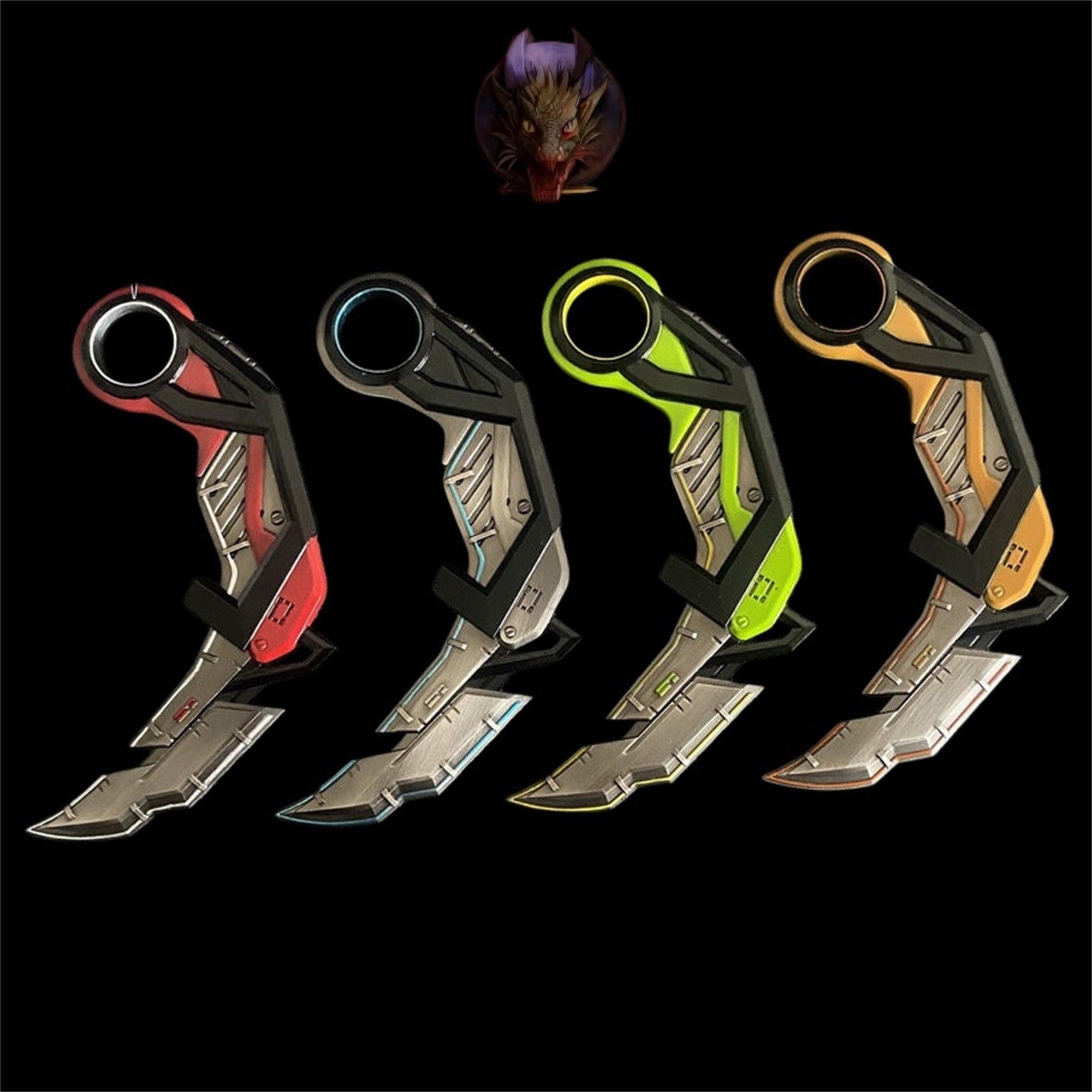 Val RGX 11z Pro 3.0 Karambit Metal Replicas 4 Options