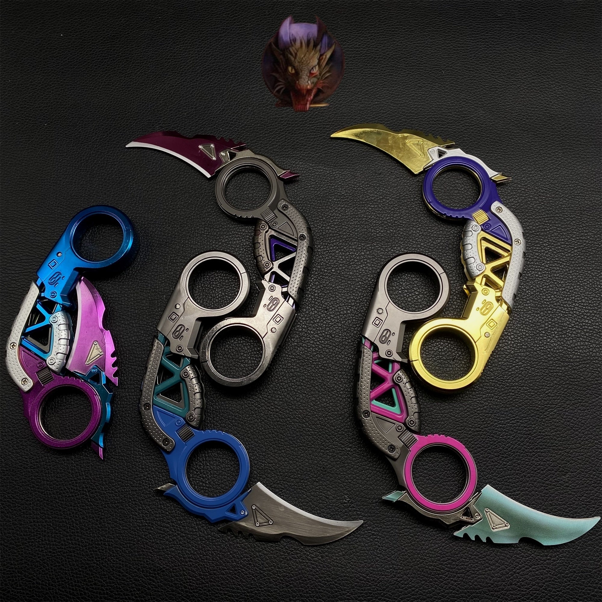 Raptor's Claw Metal Blunt Metal Replica 4 Colors Options