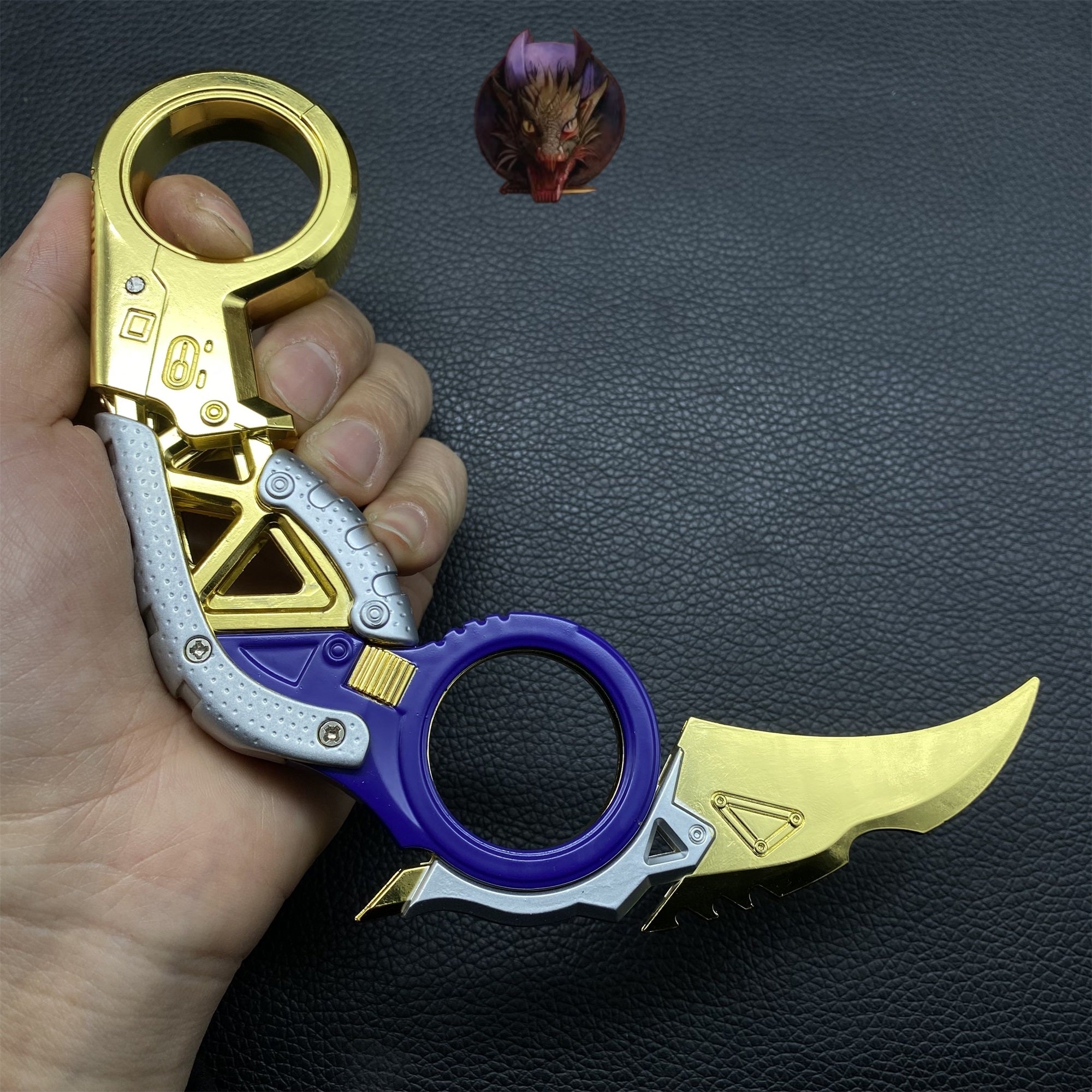 Raptor's Claw Metal Blunt Metal Replica 4 Colors Options