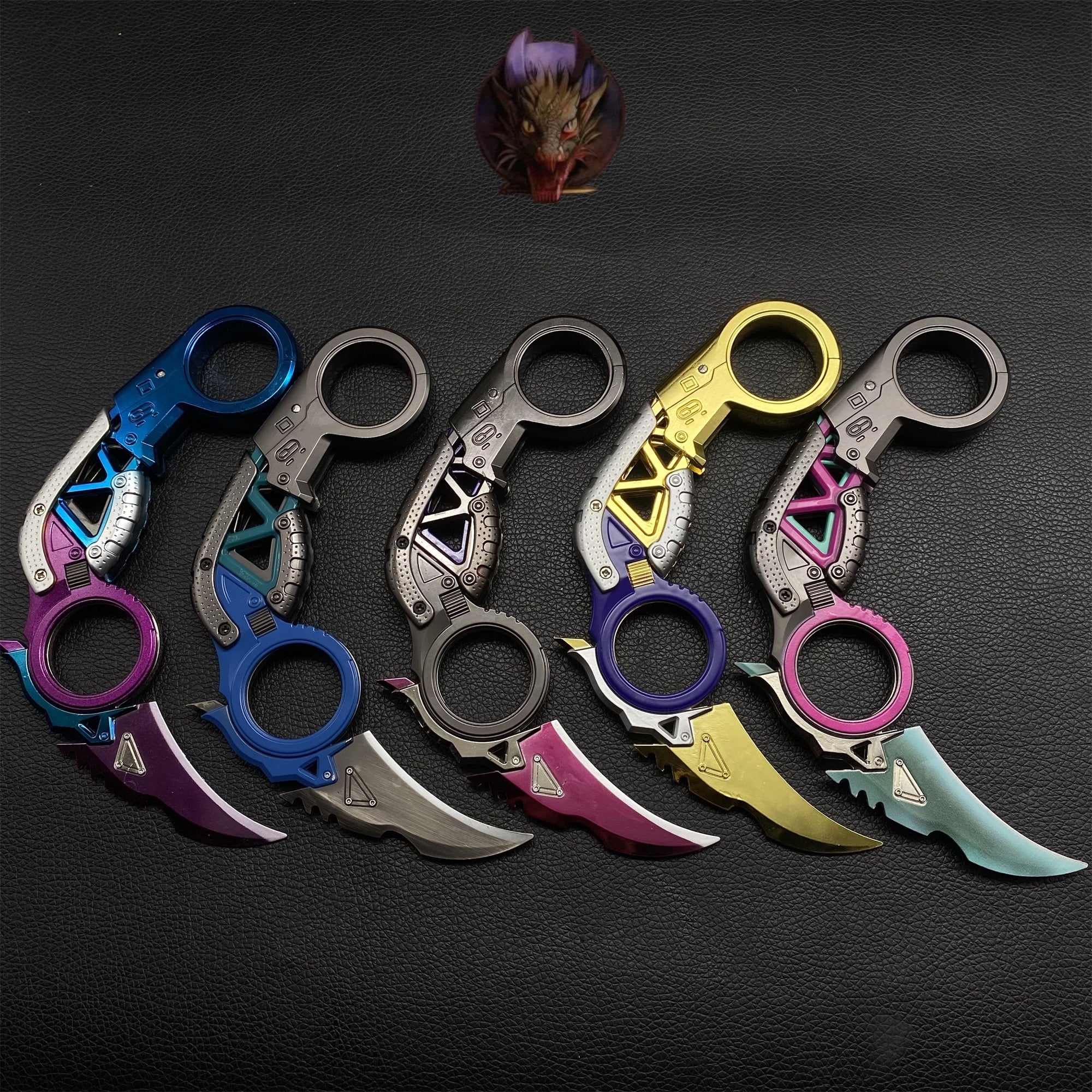 Raptor's Claw Metal Blunt Metal Replica 4 Colors Options