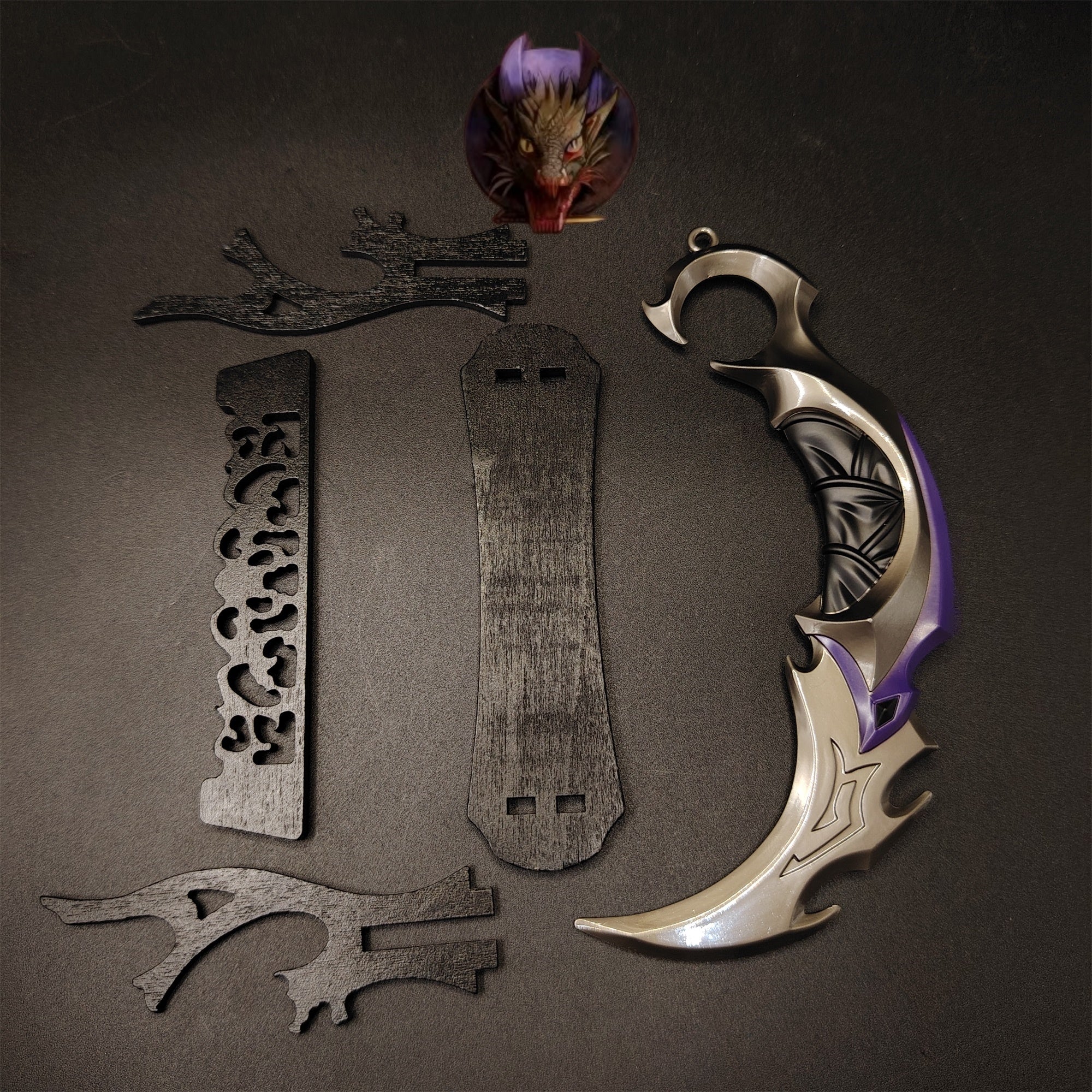 Reaver Karambit Metal Replice