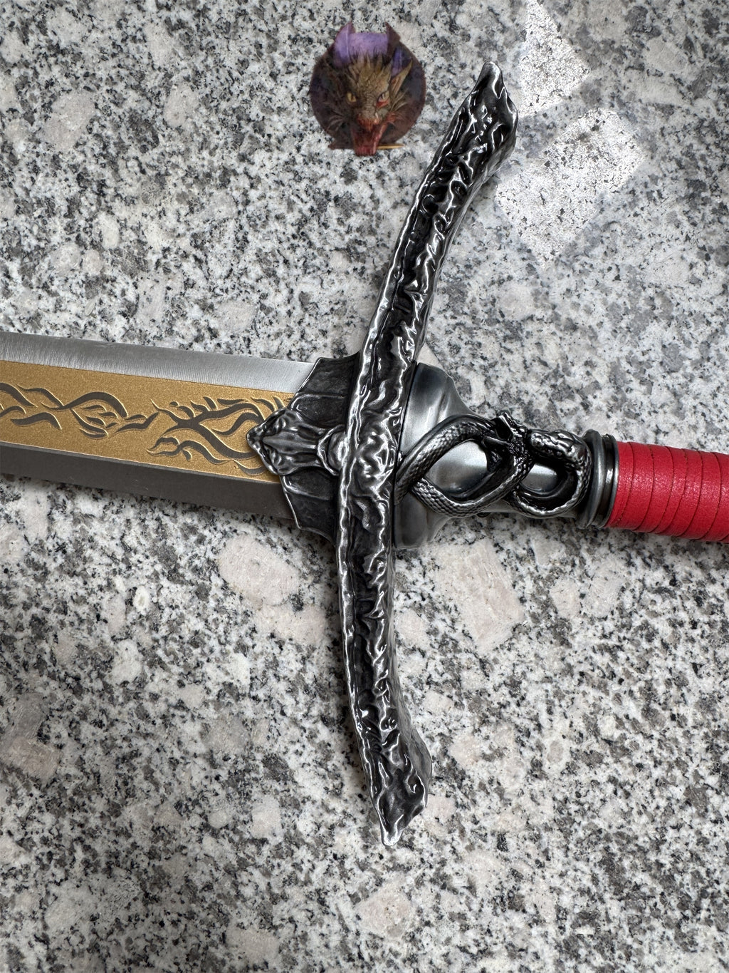 Life-size Twin Moon Knight Rellana Sword Steel Replica 2 Options