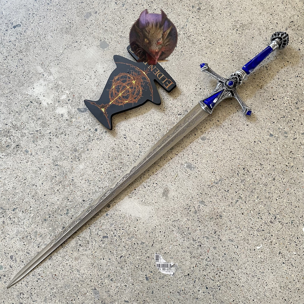 Life-size Twin Moon Knight Rellana Sword Steel Replica 2 Options