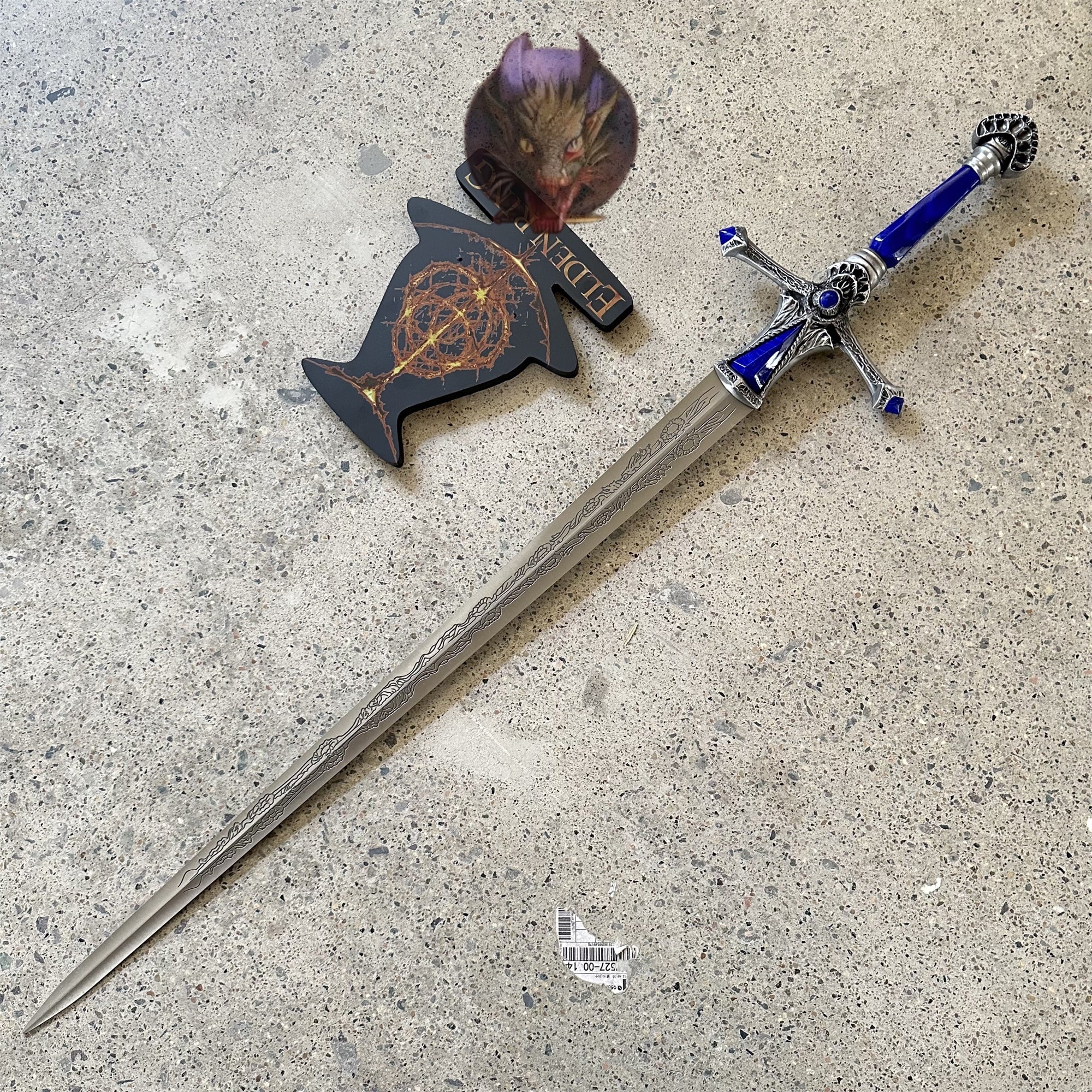 Life-size Twin Moon Knight Rellana Sword Steel Replica 2 Options