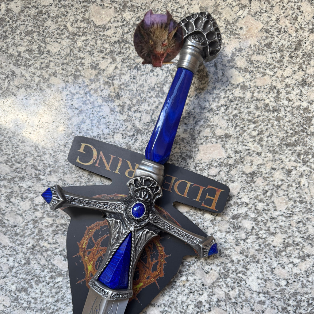 Life-size Twin Moon Knight Rellana Sword Steel Replica 2 Options