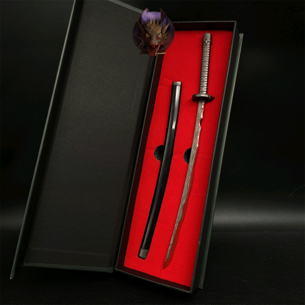 ER Rivers of Blood Katana Metal Replica With Gift Box