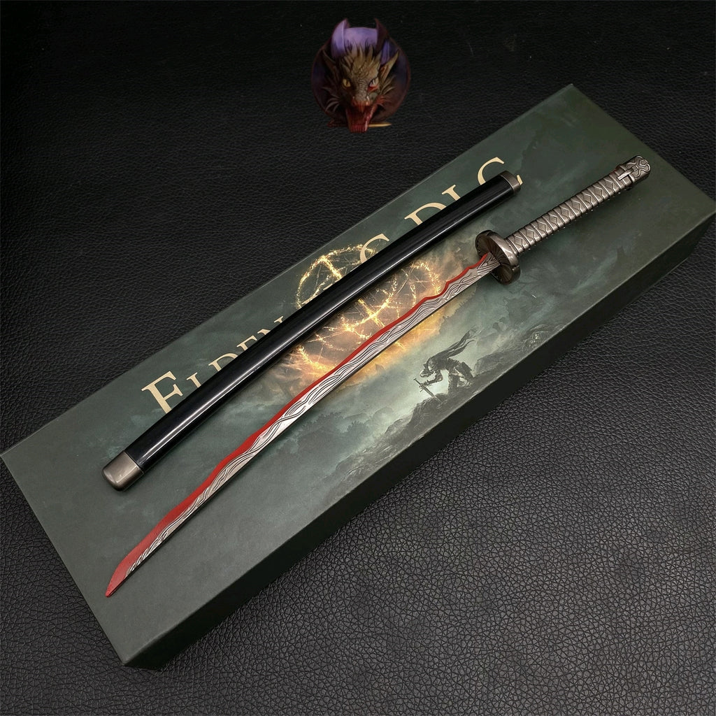 ER Rivers of Blood Katana Metal Replica With Gift Box