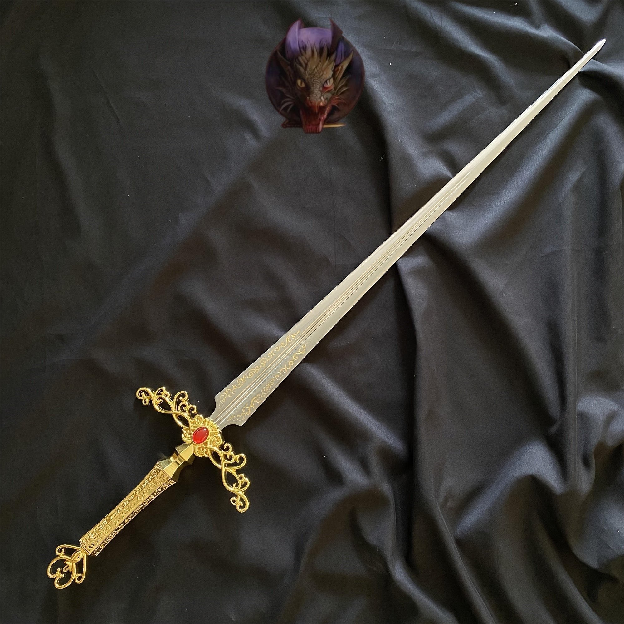 Life-size Rogier's Rapier Sword Metal Replica