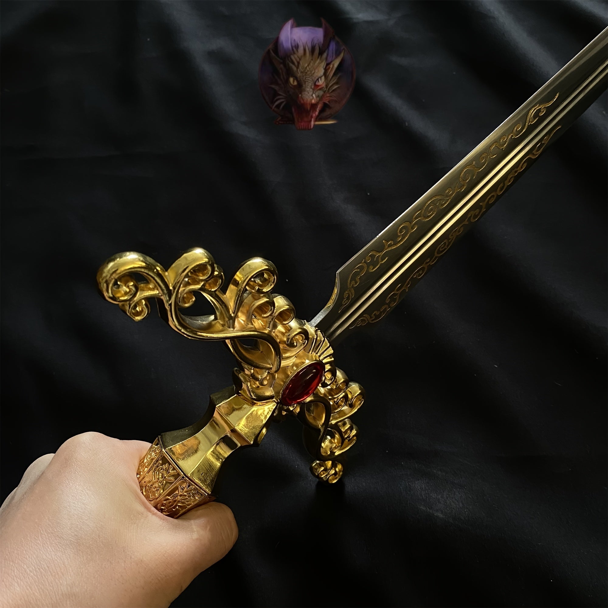 Life-size Rogier's Rapier Sword Metal Replica