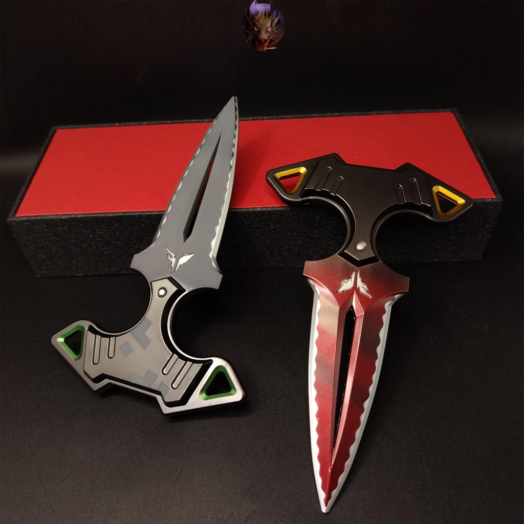 Val Rogue Push Daggers Metal Replica 2 Colors