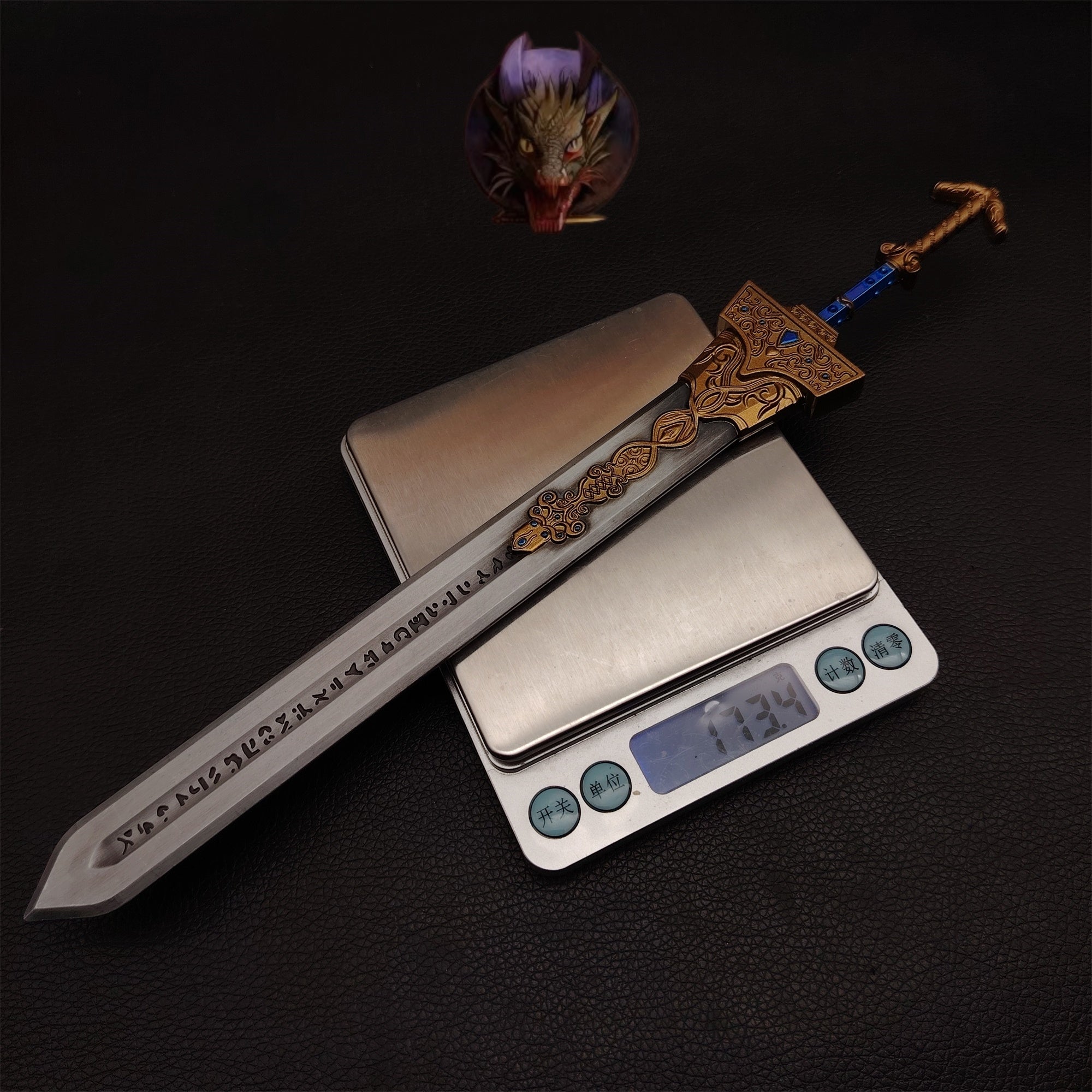 Soul Game Royal Greatsword Metal Replica With Gift Box