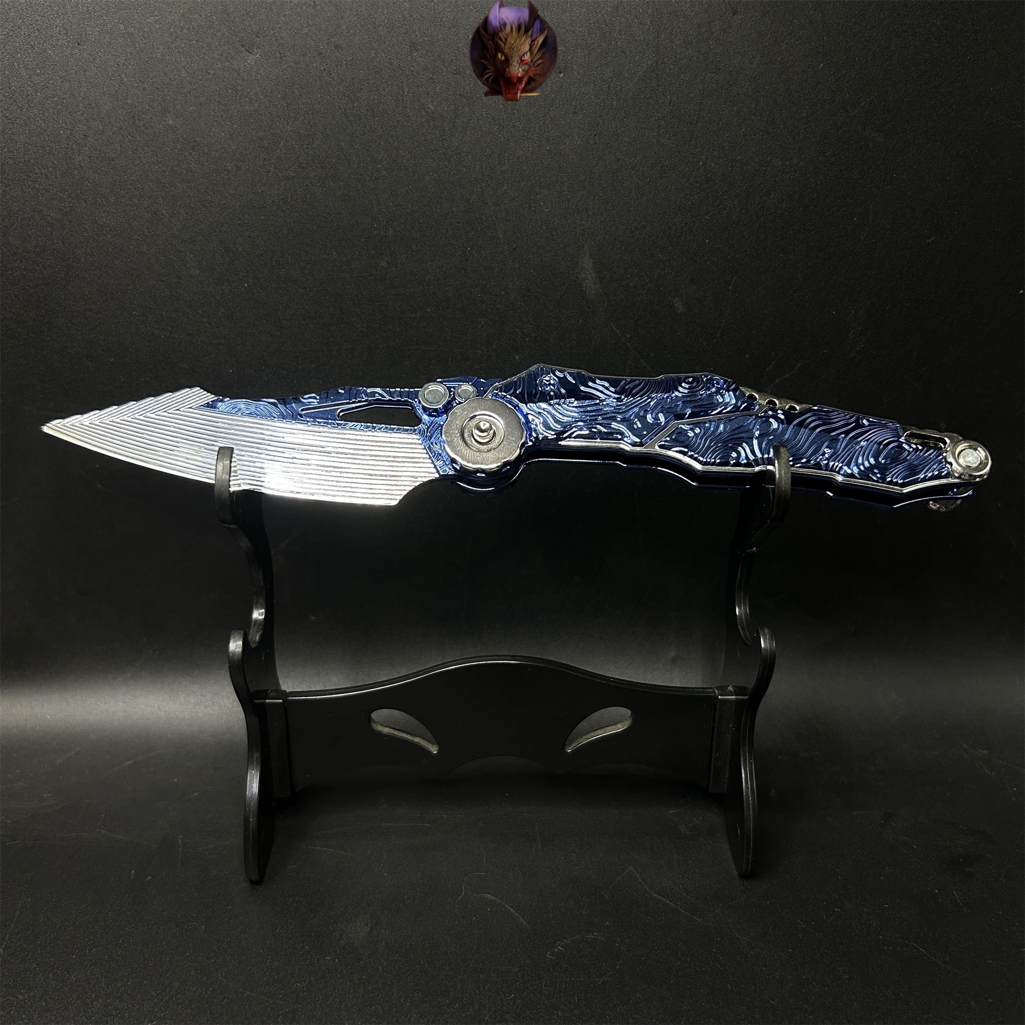 Arena Breakout Game S07 Folding Knife Blunt Metal Replica Gift