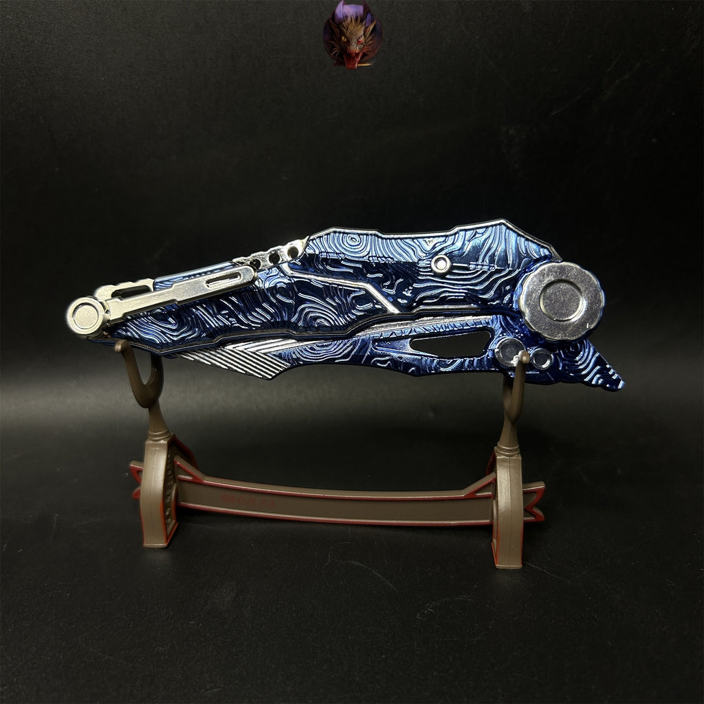 Arena Breakout Game S07 Folding Knife Blunt Metal Replica Gift