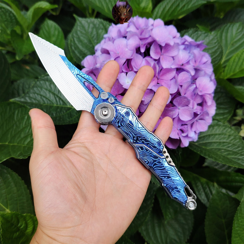 Arena Breakout Game S07 Folding Knife Blunt Metal Replica Gift