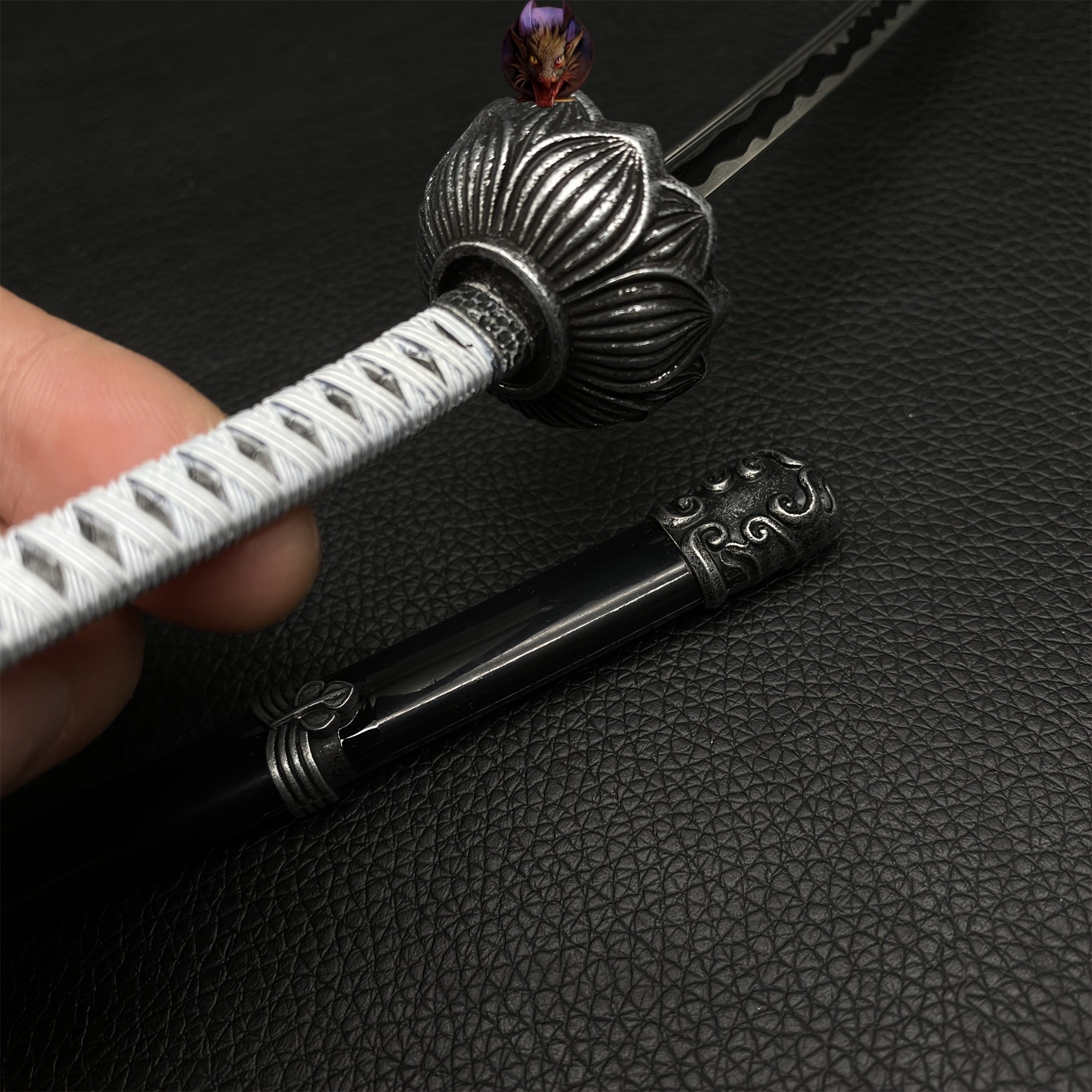 Black Mortal Blade Blunt Metal Replica 26CM Collection