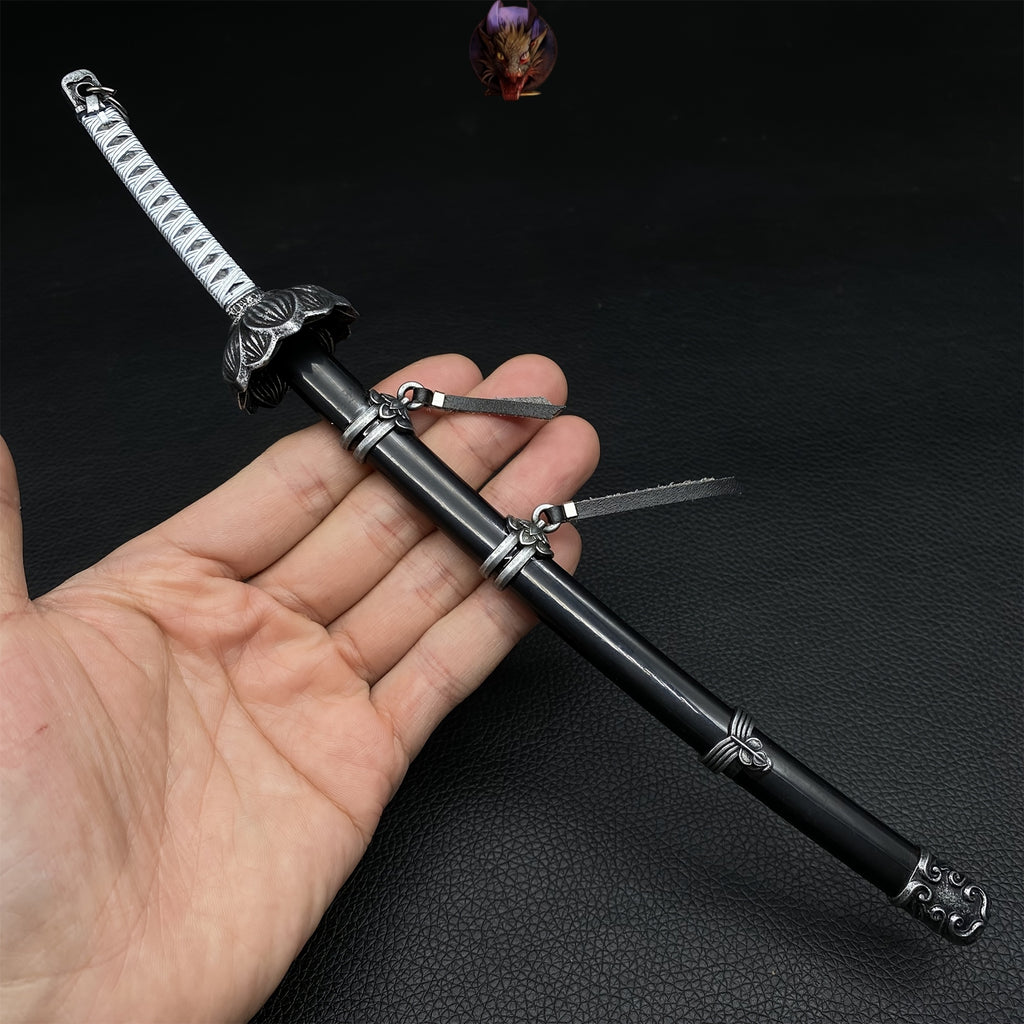 Black Mortal Blade Blunt Metal Replica 26CM Collection