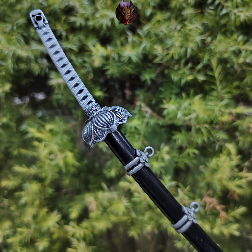 Black Mortal Blade Blunt Metal Replica 26CM Collection