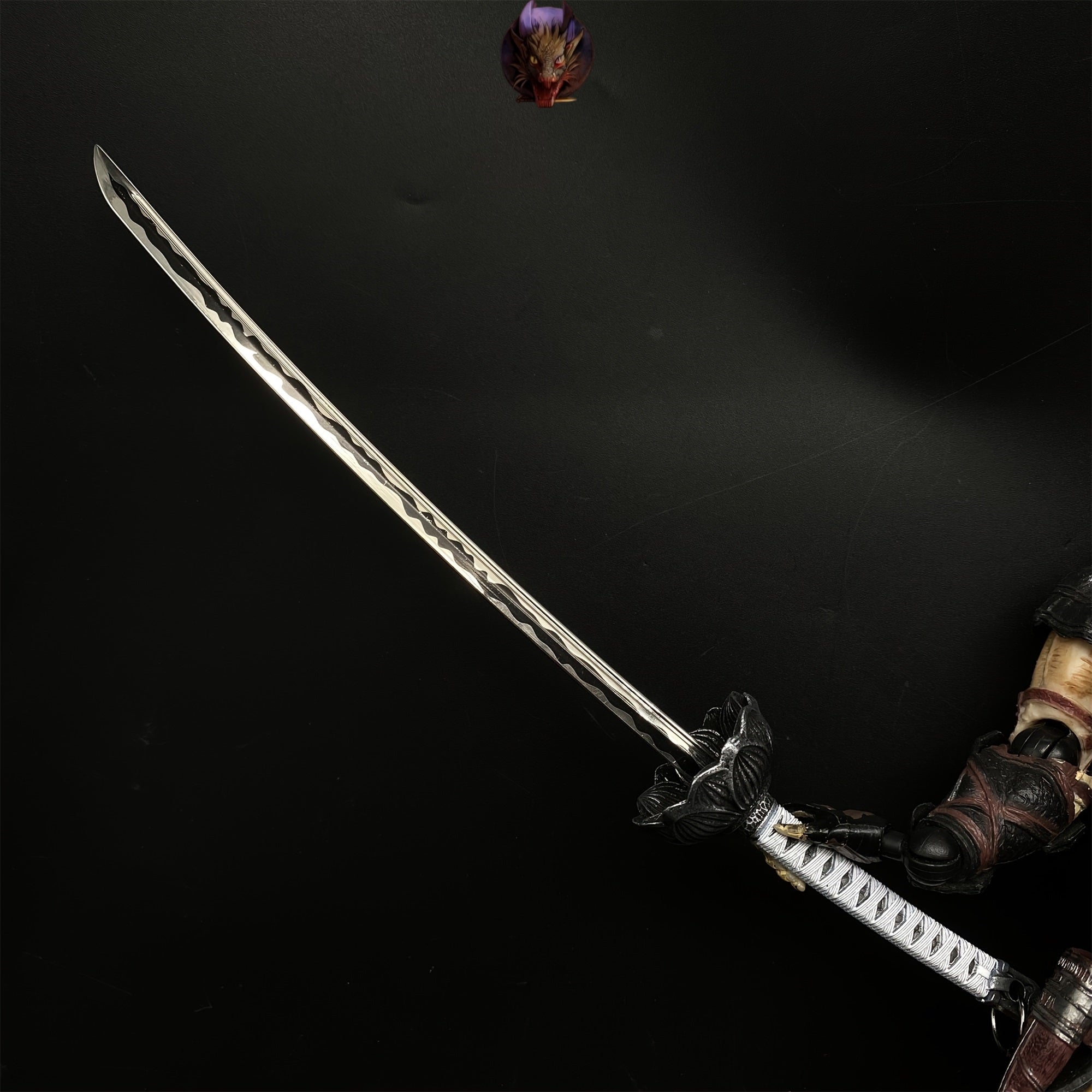 Black Mortal Blade Blunt Metal Replica 26CM Collection
