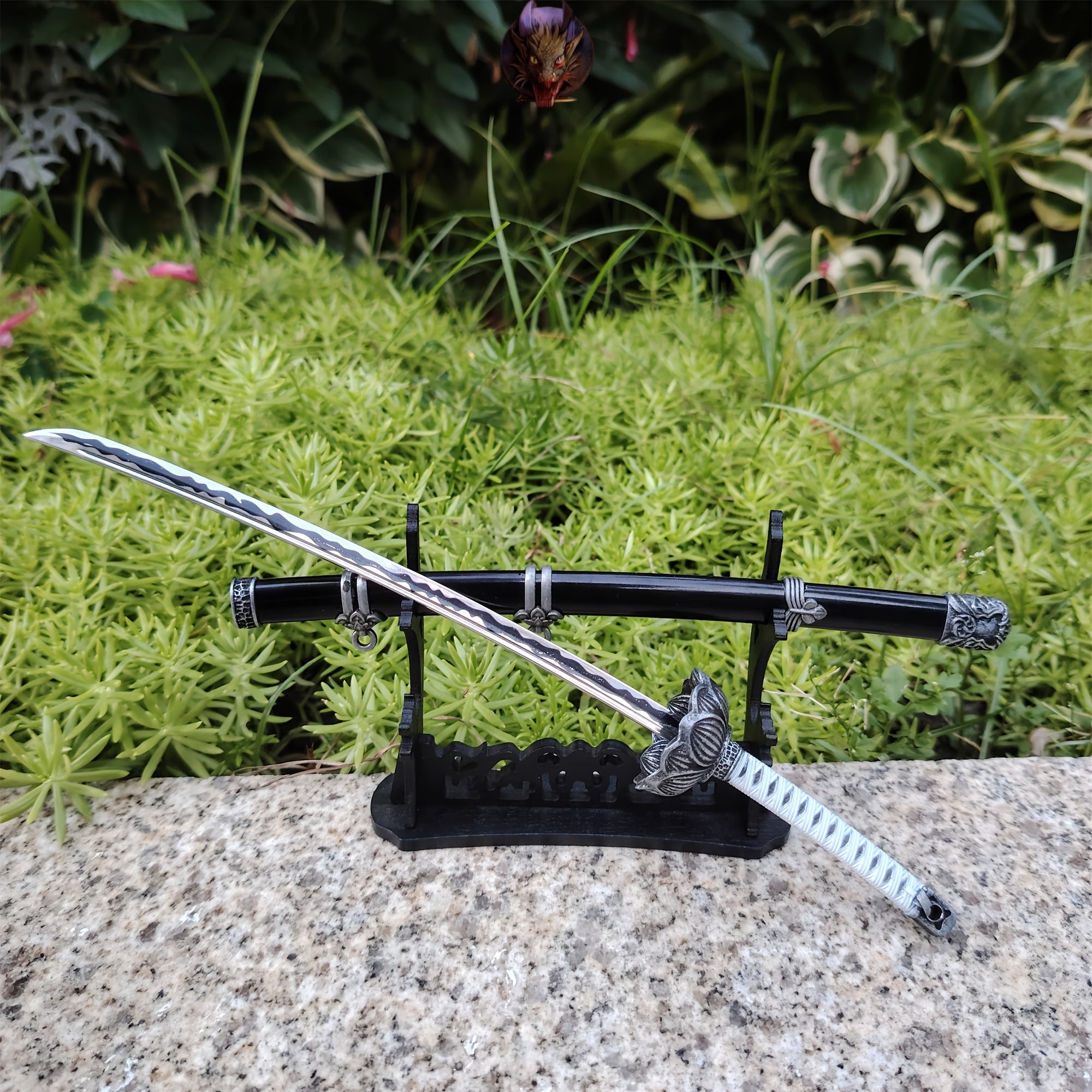Black Mortal Blade Blunt Metal Replica 26CM Collection