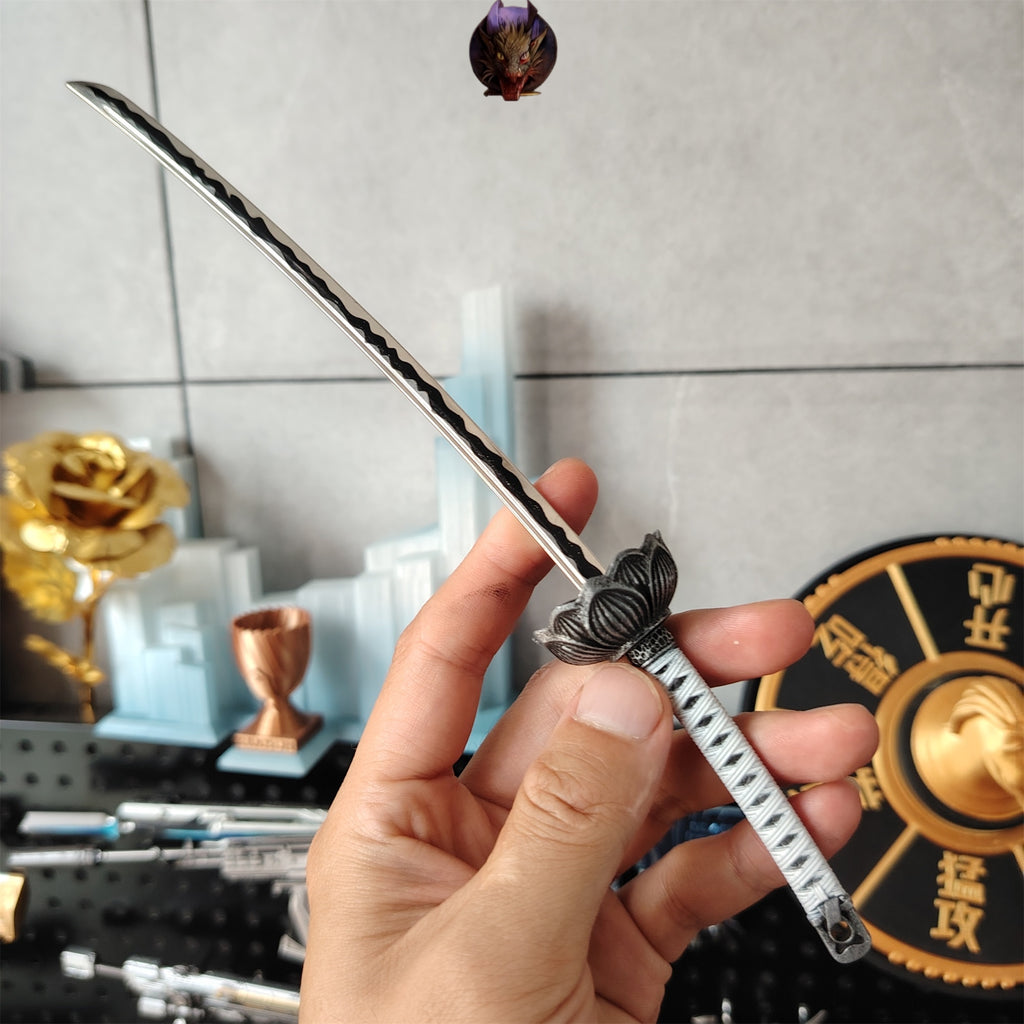 Black Mortal Blade Blunt Metal Replica 26CM Collection