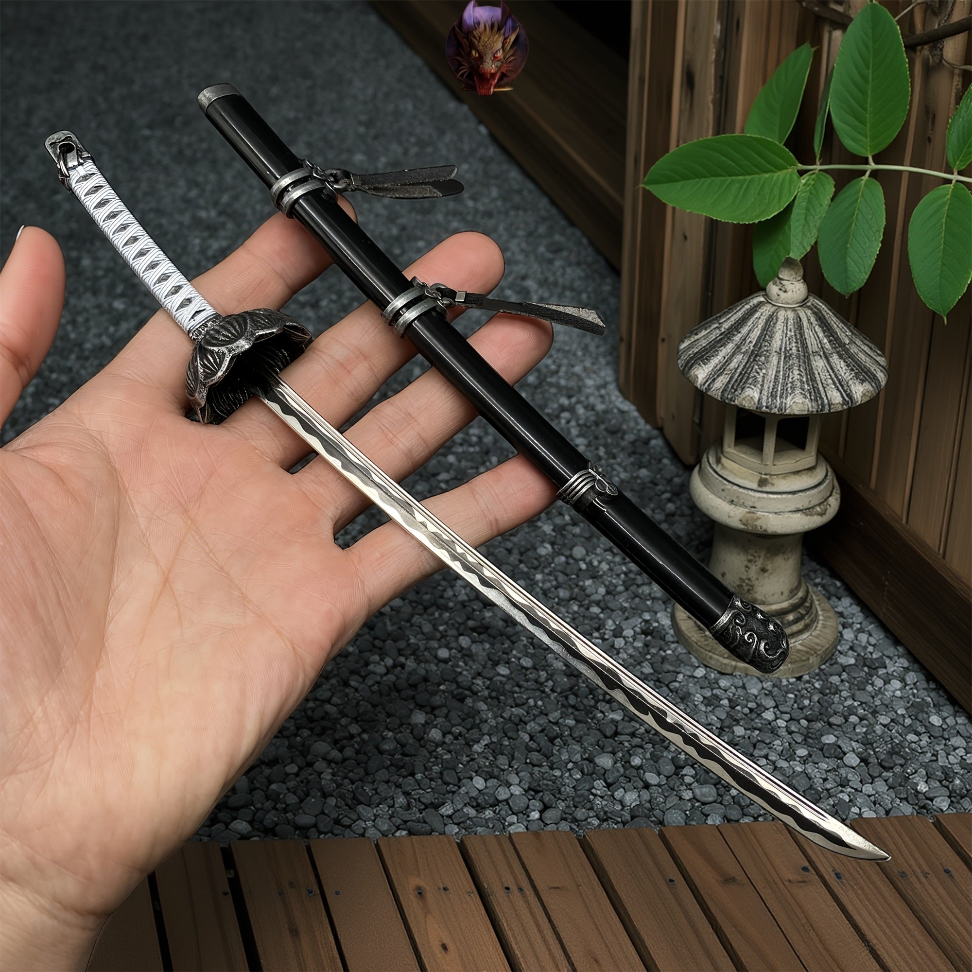 Black Mortal Blade Blunt Metal Replica 26CM Collection