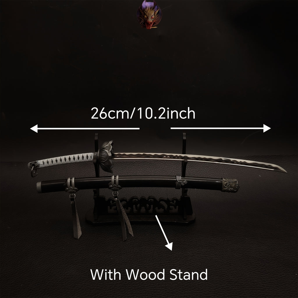 Black Mortal Blade Blunt Metal Replica 26CM Collection