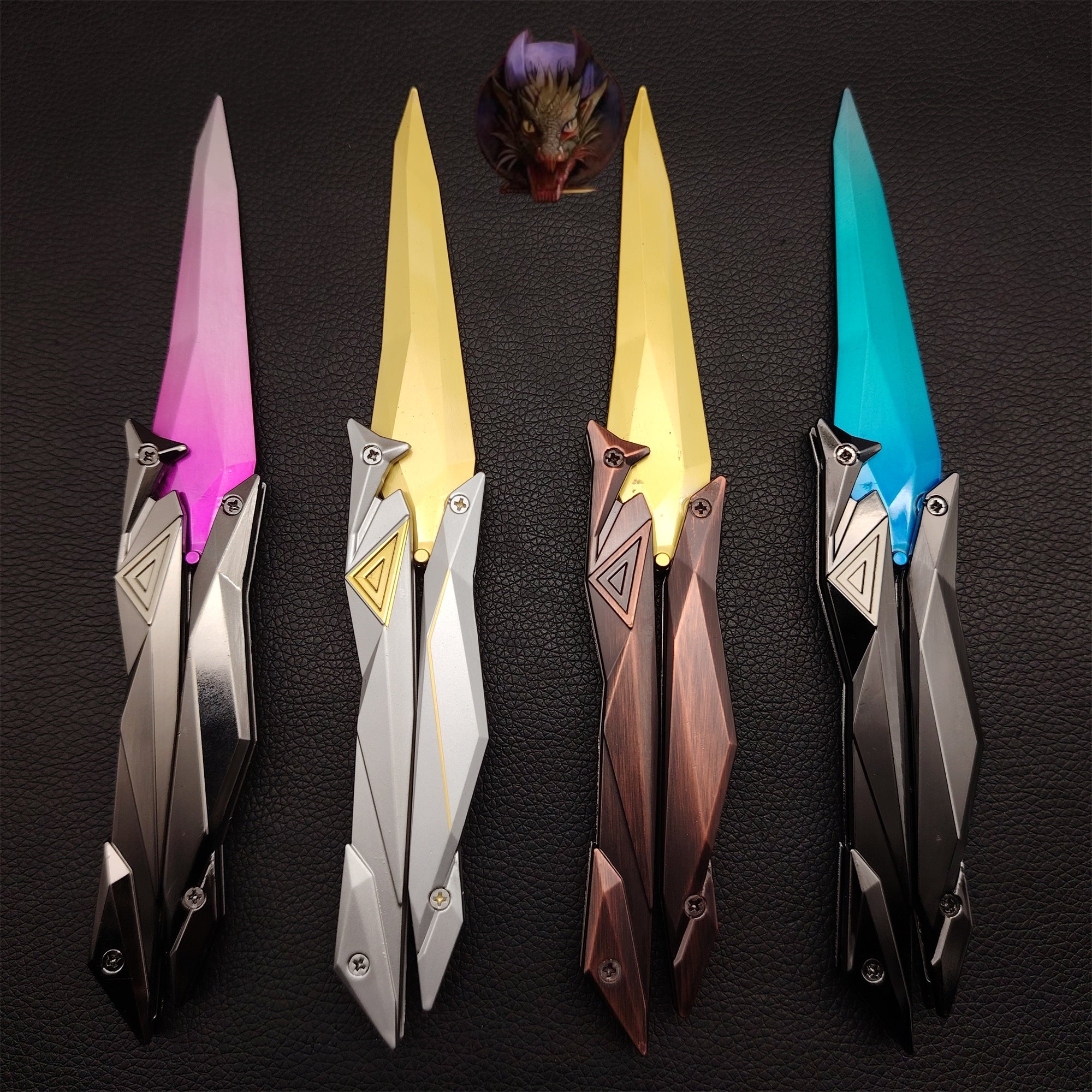 Val Singularity 2.0 Butterfly Knife Metal Replica 4 Colors Options