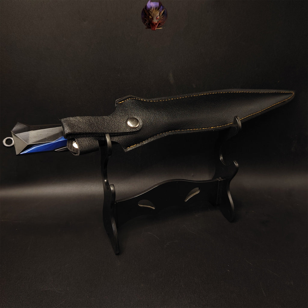 Val Game Singularity Knife Metal Replica Desk Display Art
