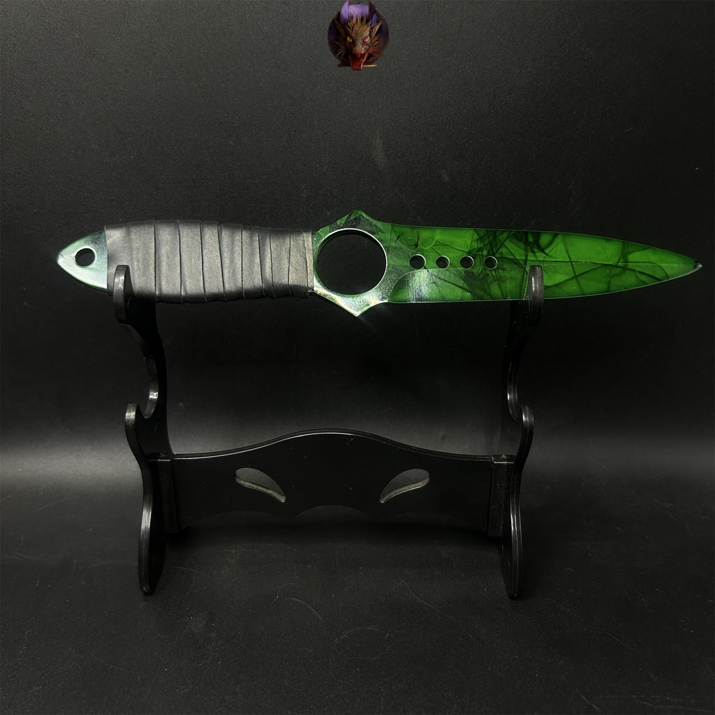 CS Game Skeleton Knife Steel Replica 7 Skins