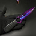 CS Game Skeleton Knife Steel Replica 7 Skins