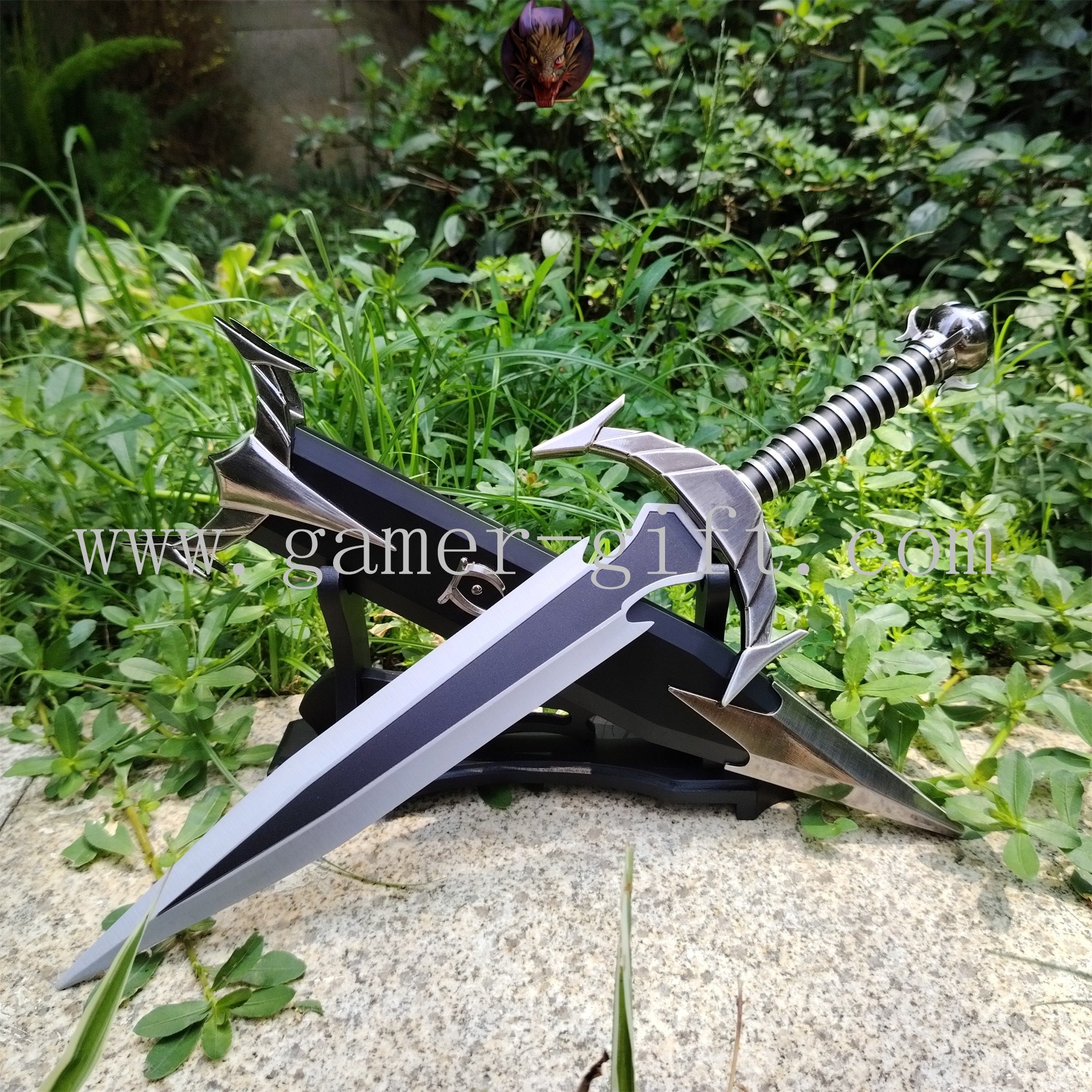 Skyrim Mehrunes Dagon Razor Steel 50CM Replica