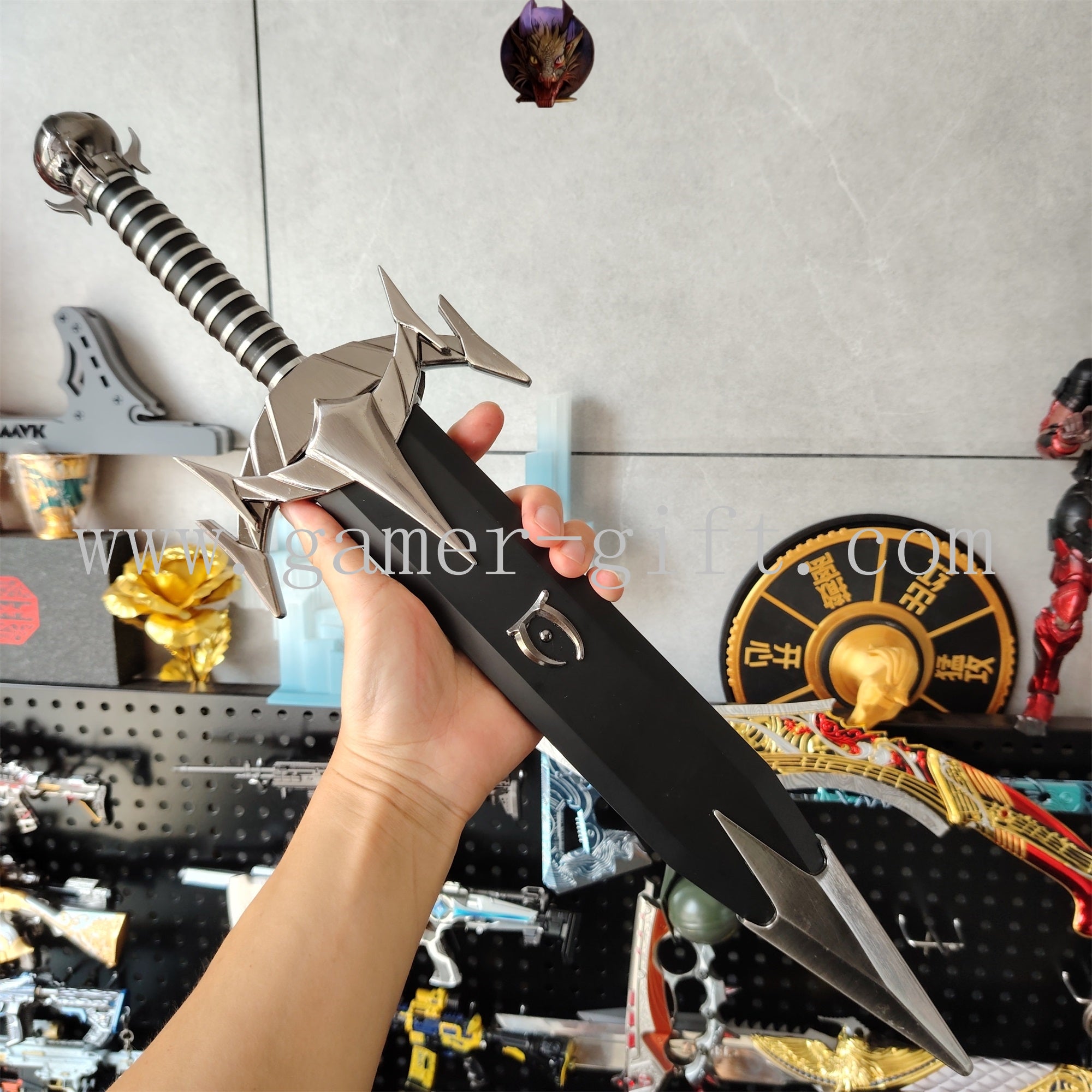 Skyrim Mehrunes Dagon Razor Steel 50CM Replica