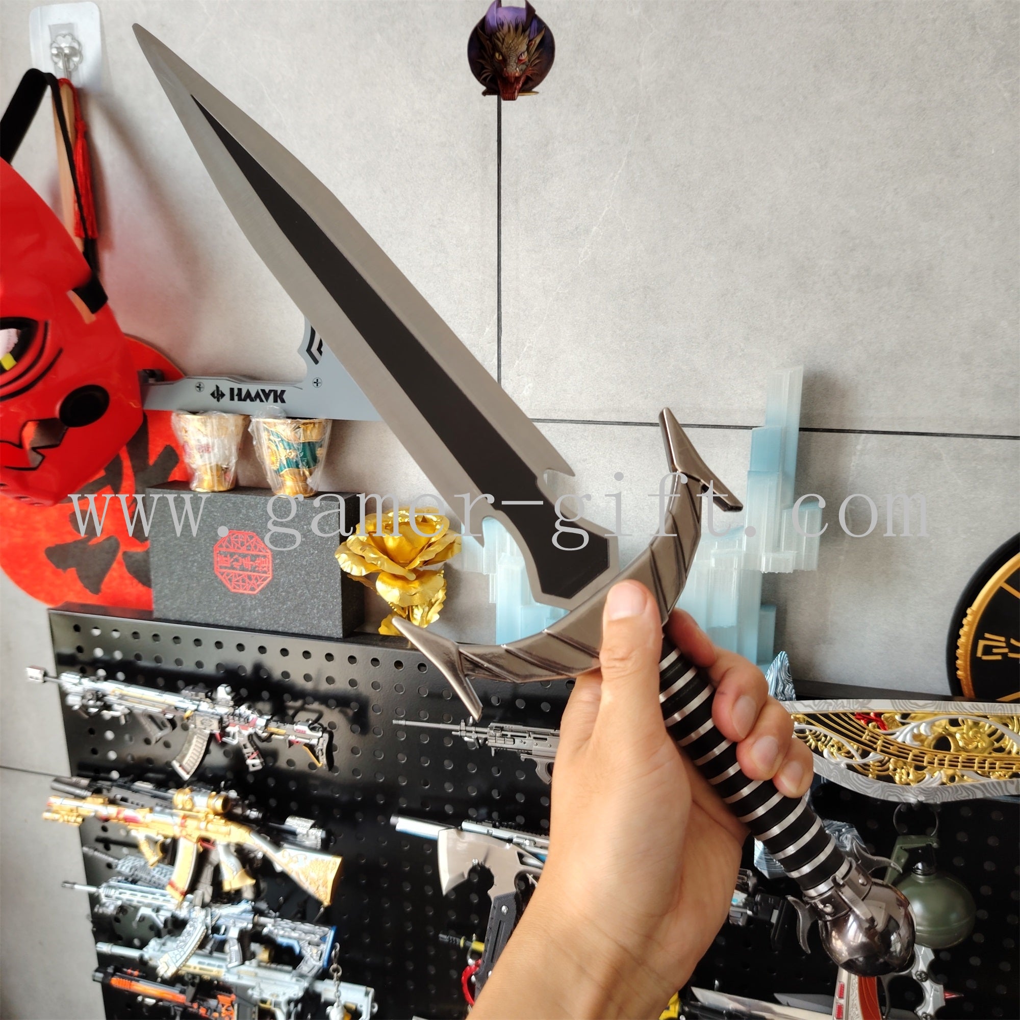 Skyrim Mehrunes Dagon Razor Steel 50CM Replica