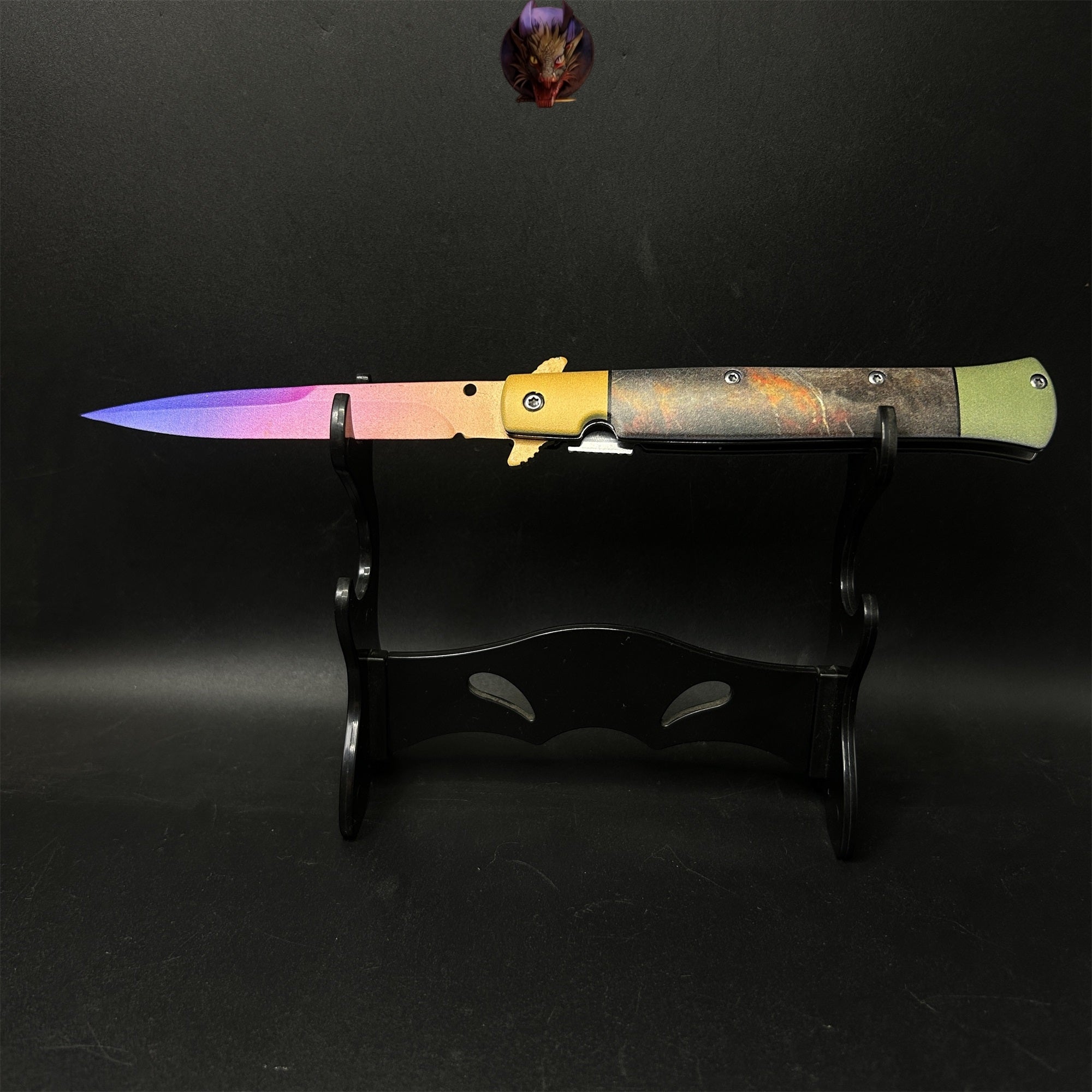 Go Game Stiletto Knife Steel Replica 5 In 1 Pack