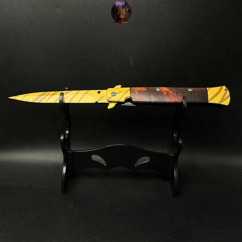 Go Game Stiletto Knife Steel Replica 5 In 1 Pack