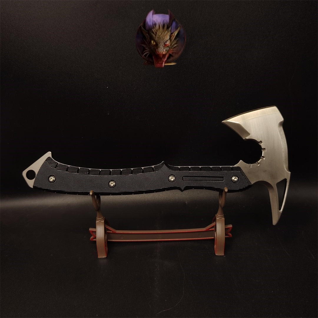 Re9 Leon Tactical Axe Mini Metal Replica