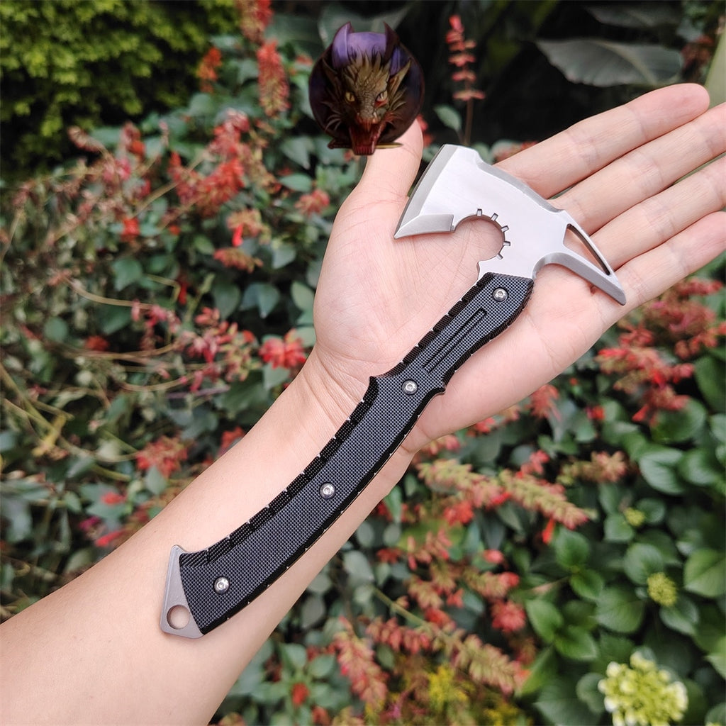 Re9 Leon Tactical Axe Mini Metal Replica