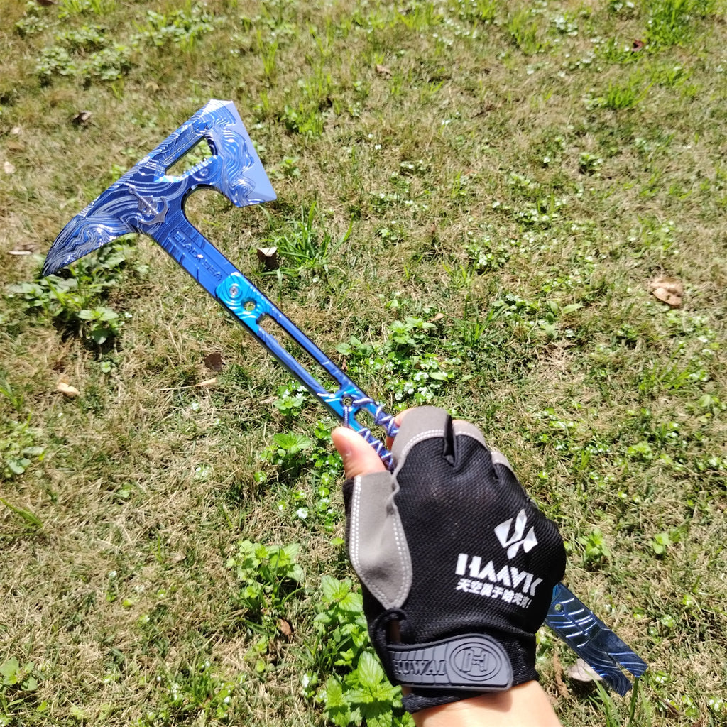 Delta Force Tactical Sea Gleam Axe Metal Replica 35CM