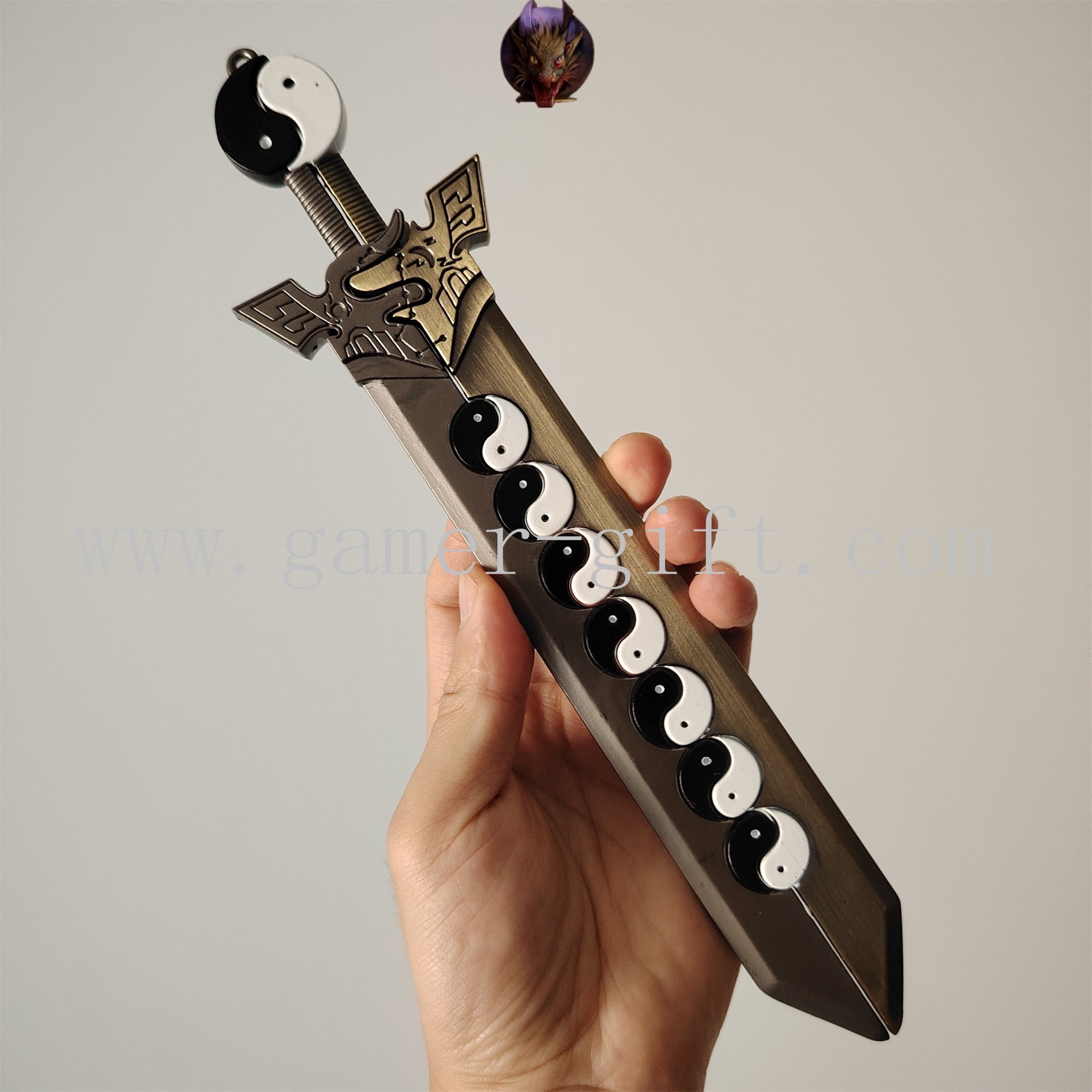 Ancient Chinese Taiji Sword Metal Replica