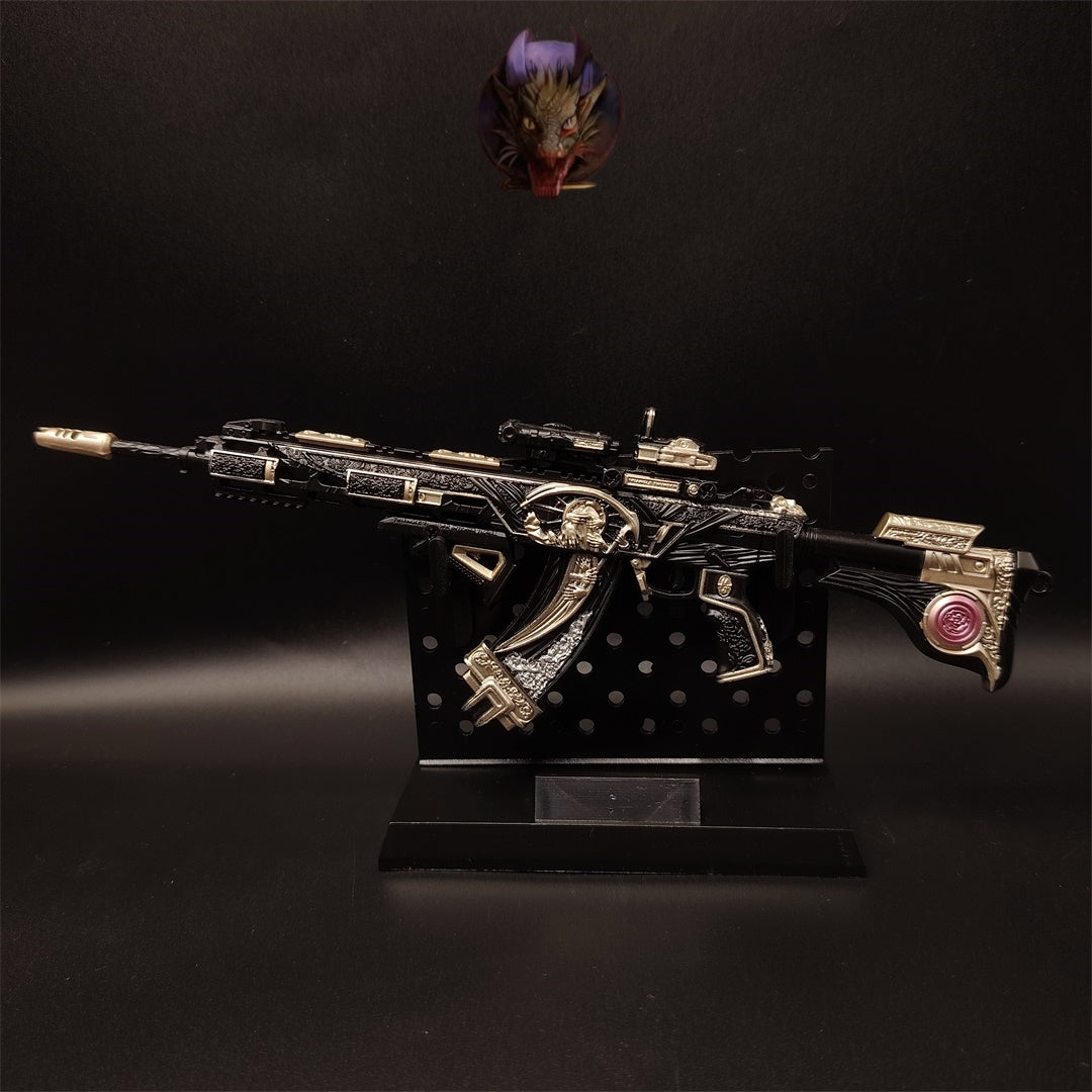 DF Game Tenglong Assault Rifle Metal Replica Tiny Gun